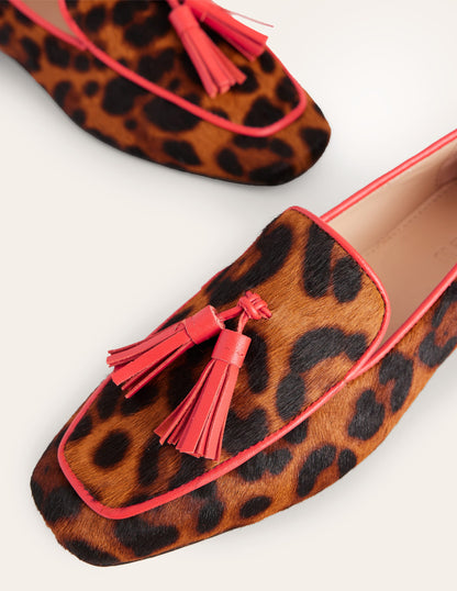 Soft Slipper Flats-Dark Classic Leopard-4