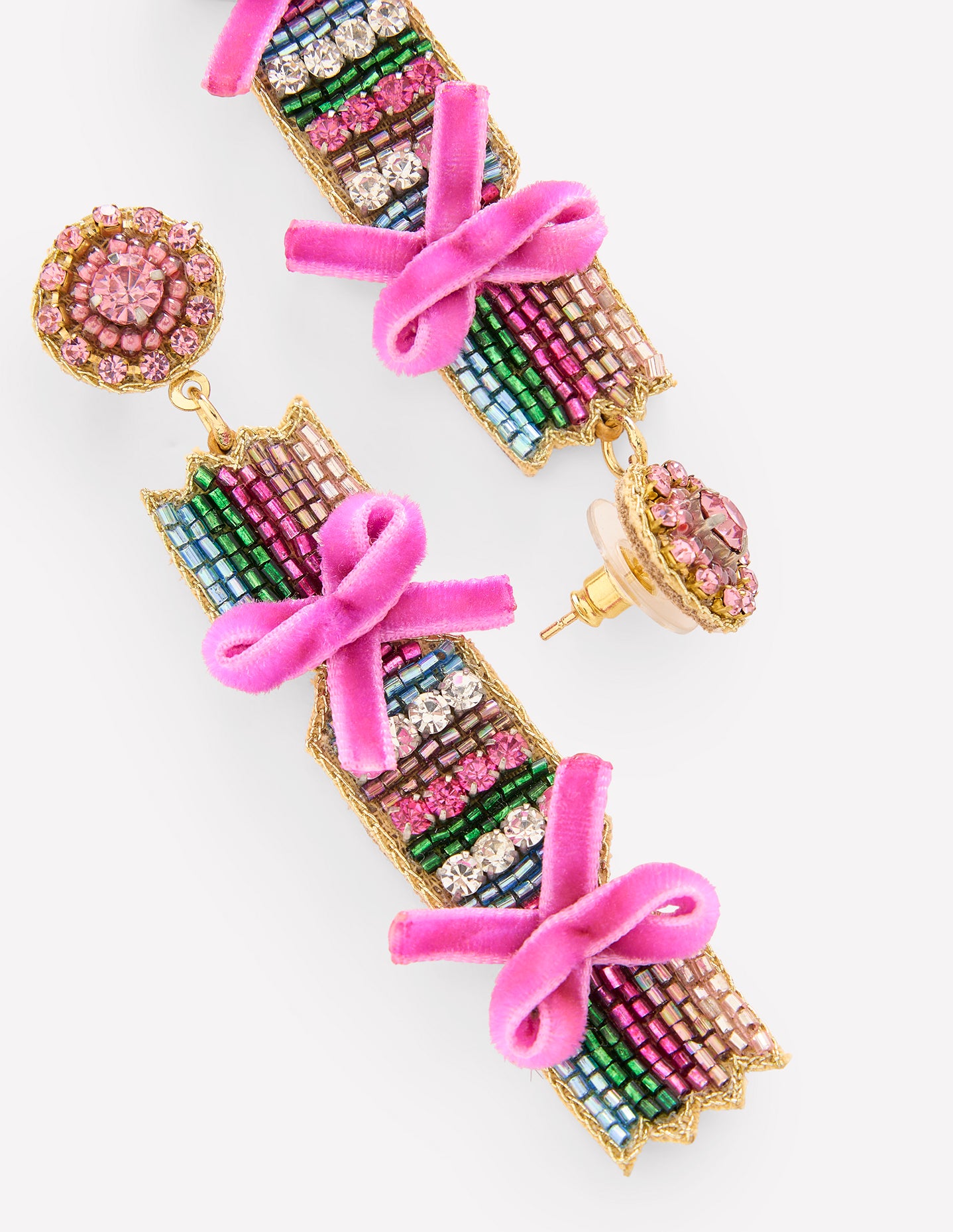 Novelty Christmas Earrings-Cracker - Image 4