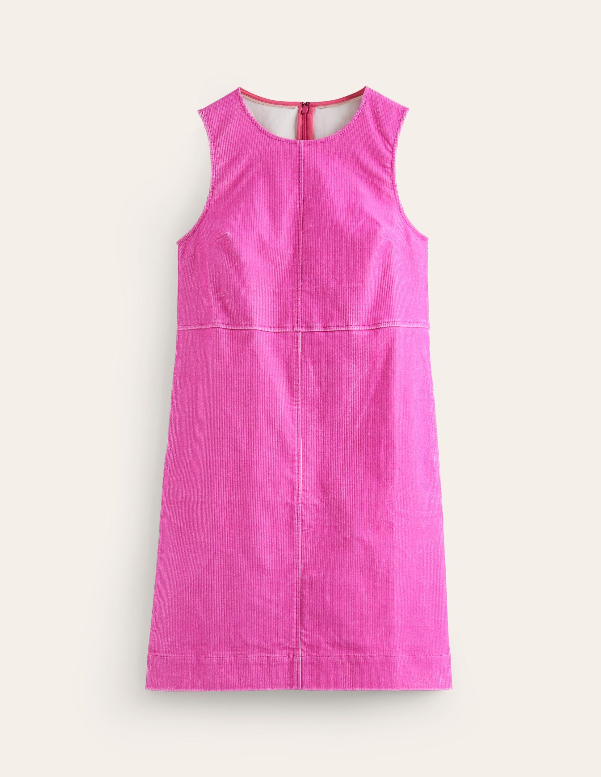 Pia Cord Shift Dress-Phlox Pink-5