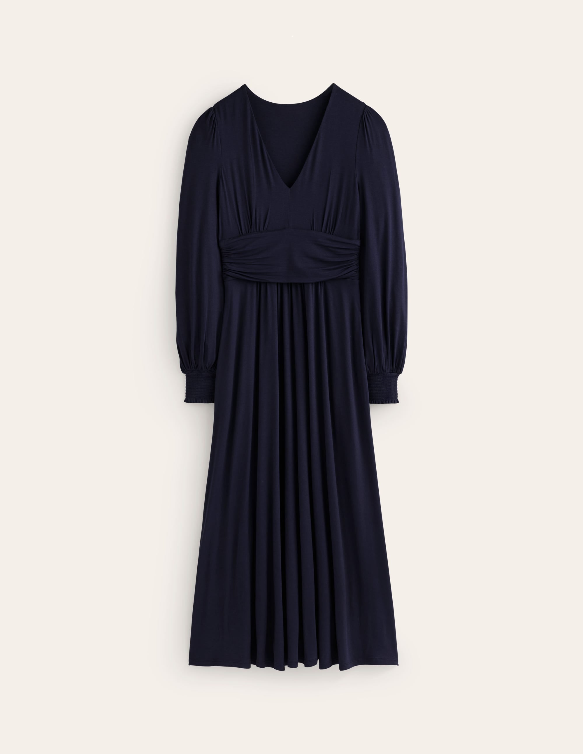 Daphne Jersey Maxi Dress-Navy - Image 5