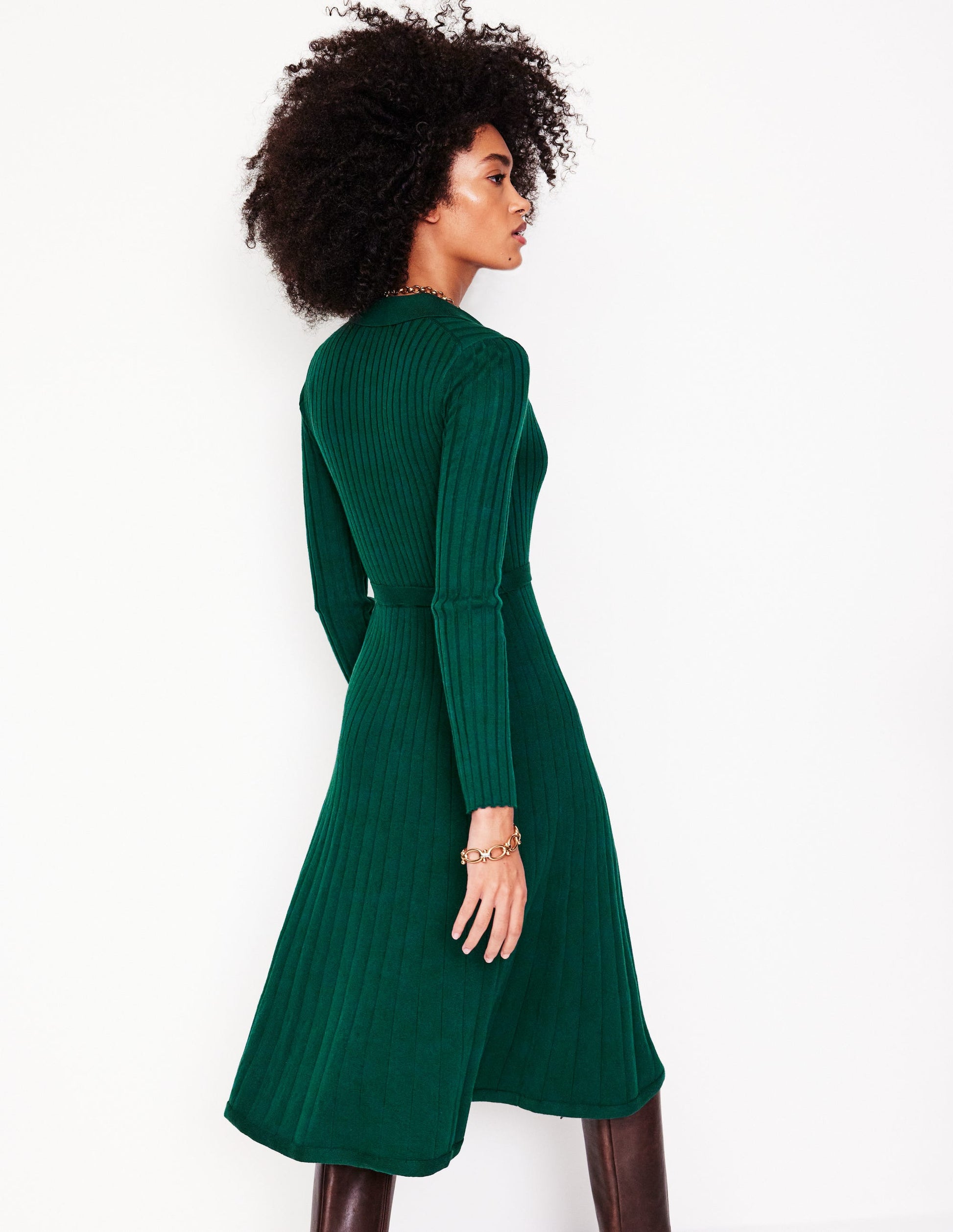 Rachel Knitted Shirt Dress-Glade-3