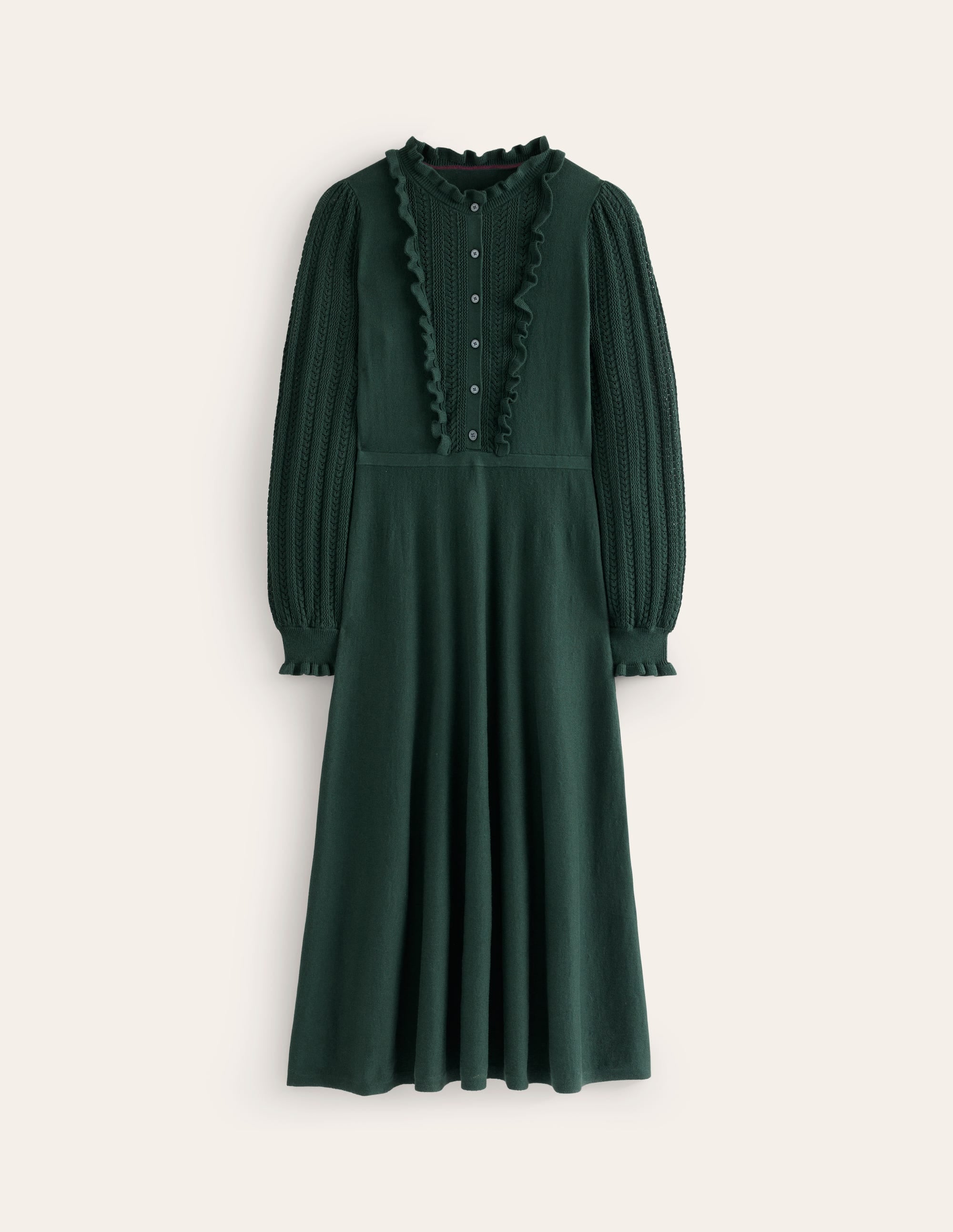 Winifred Frilled Knitted Dress-Glade - Image 6
