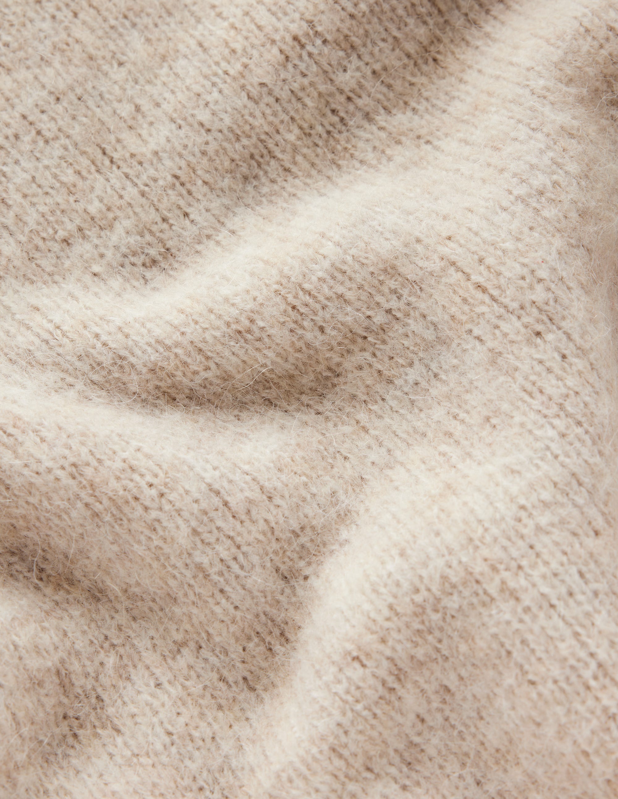 Rosemary Relaxed Fluffy Jumper-Oatmeal Melange - Image 7