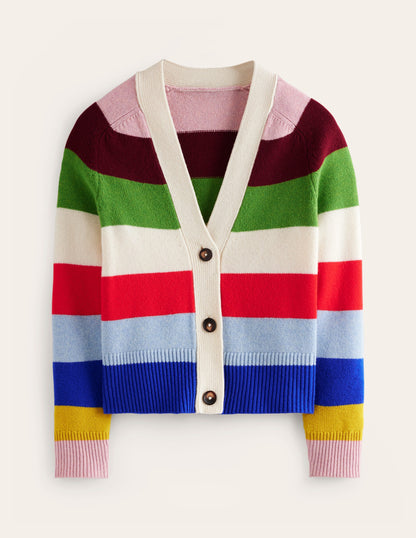 Olivia Merino Cardigan-Multi, Rainbow-7