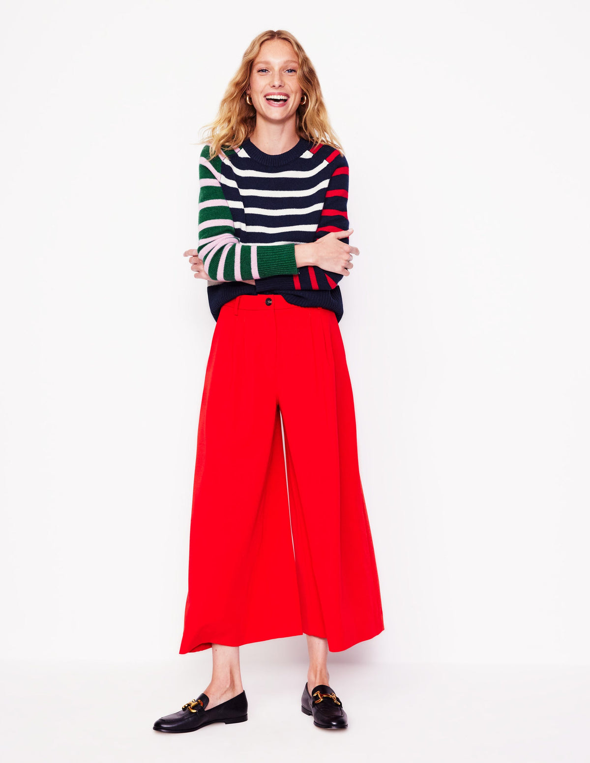 Olivia Merino Jumper-Multi, Hotch Potch - Image 5