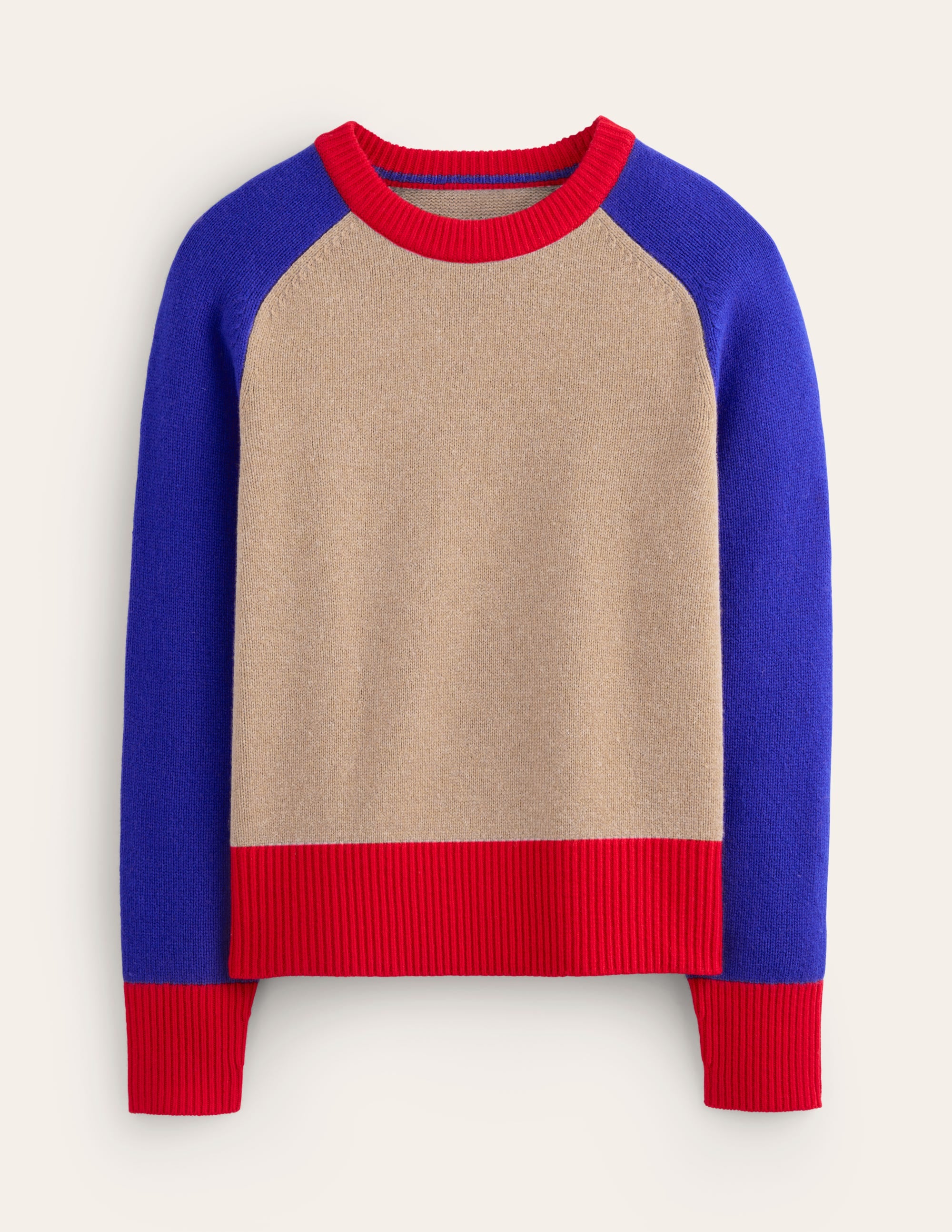 Olivia Merino Jumper-Chinchilla Melange - Image 7