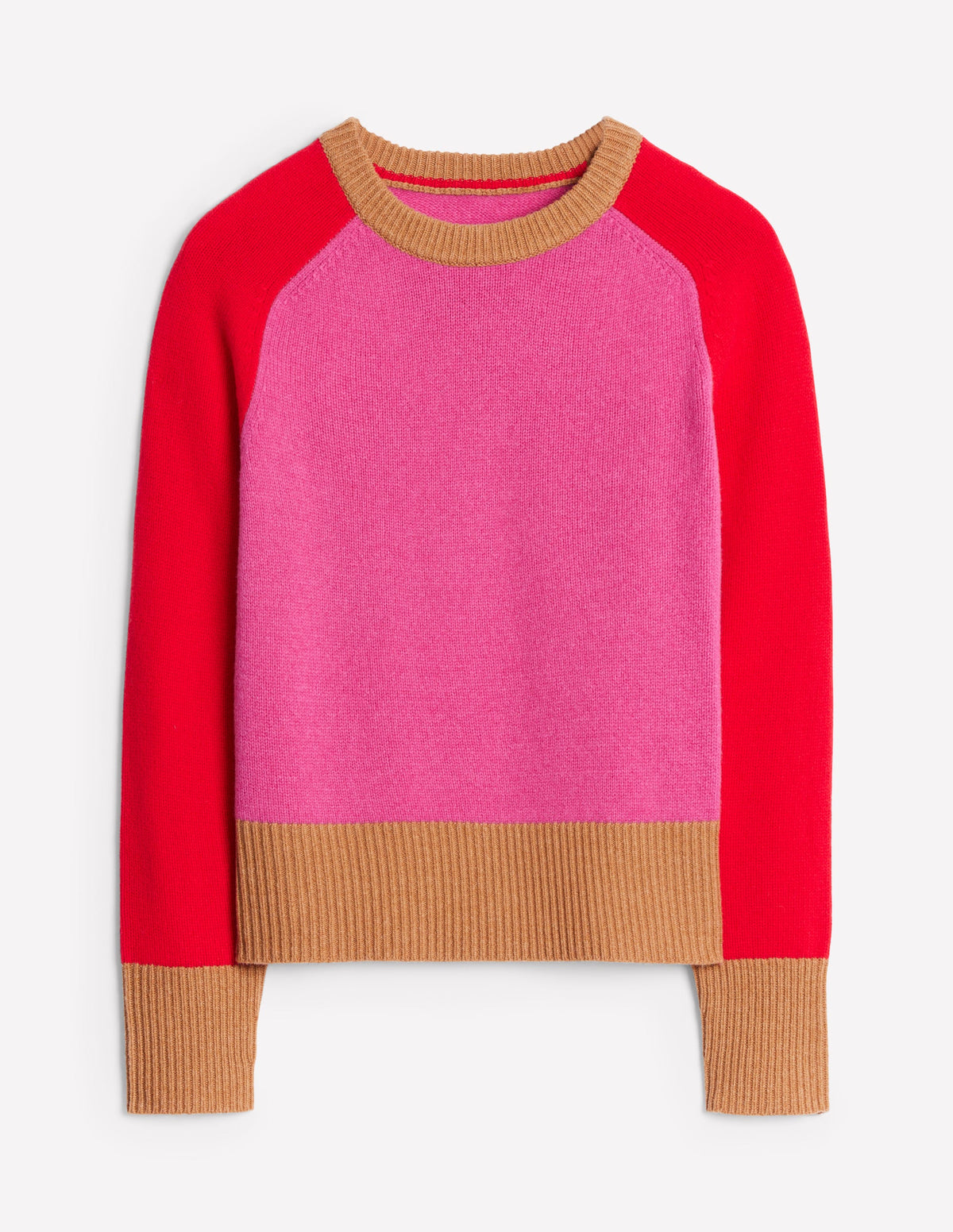 Olivia Merino Jumper-Party Pink - Image 6