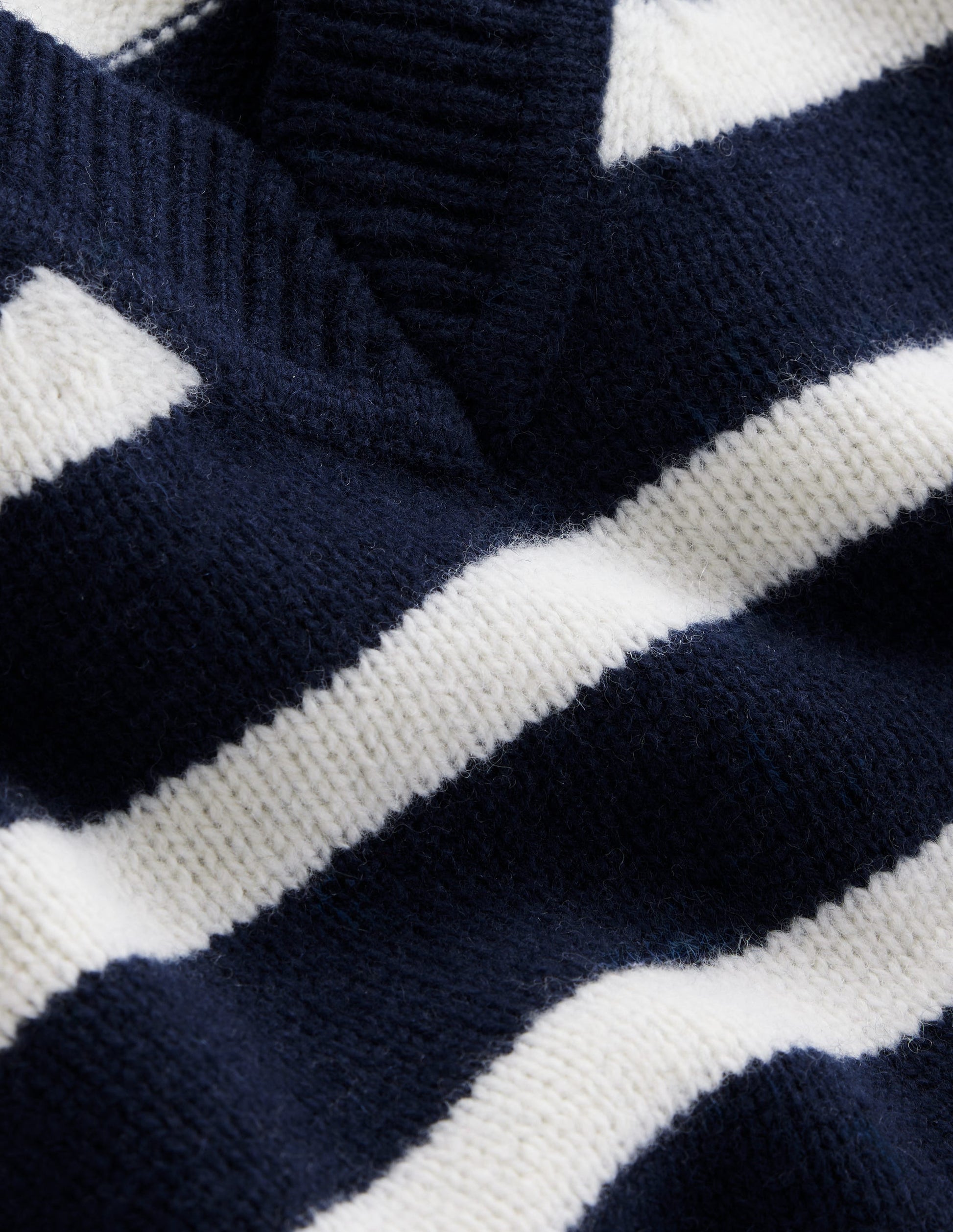 Olivia Merino Tank-Navy, Ivory-8