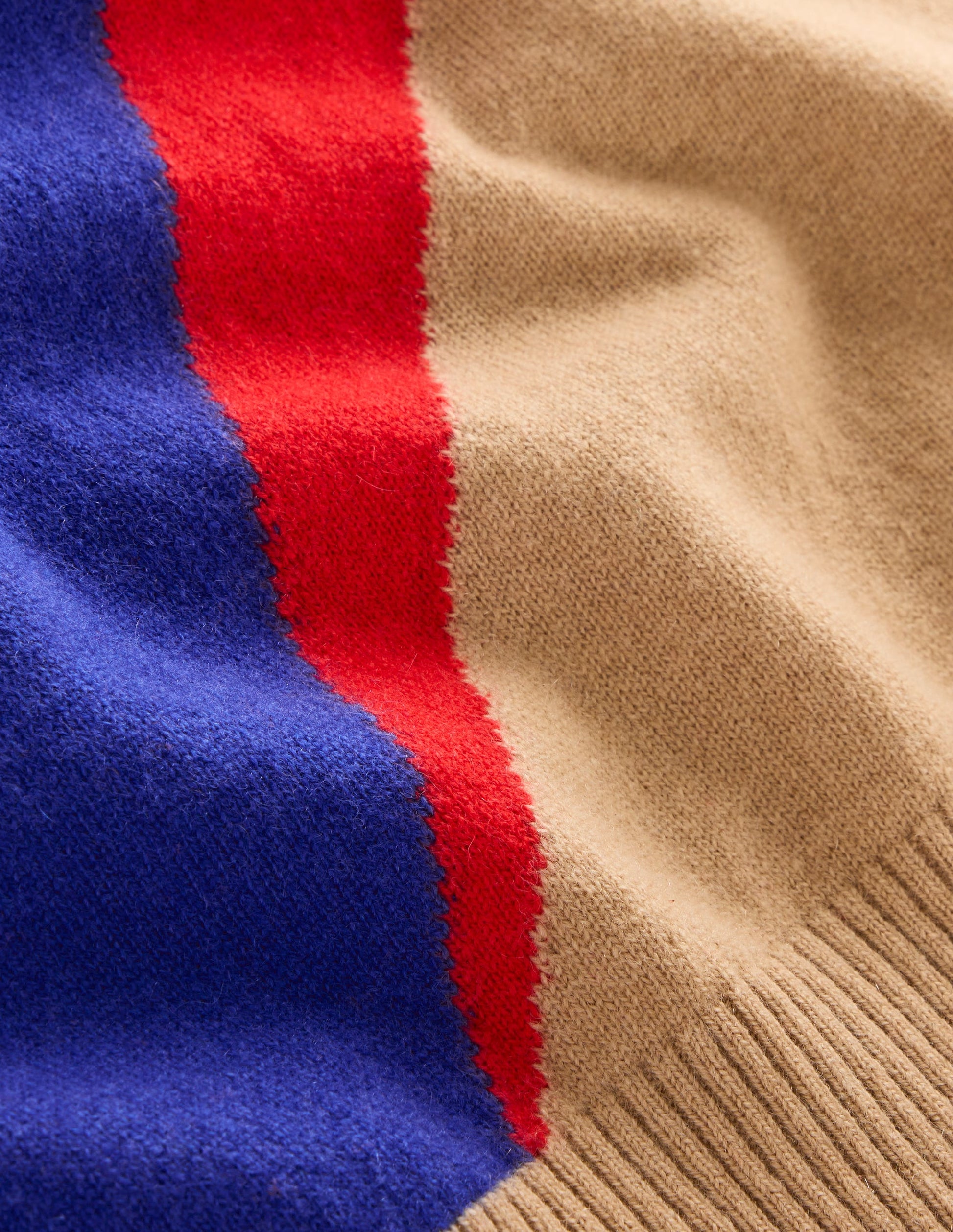 Lydia Cashmere Jumper-Camel, Lightning Bolt-9