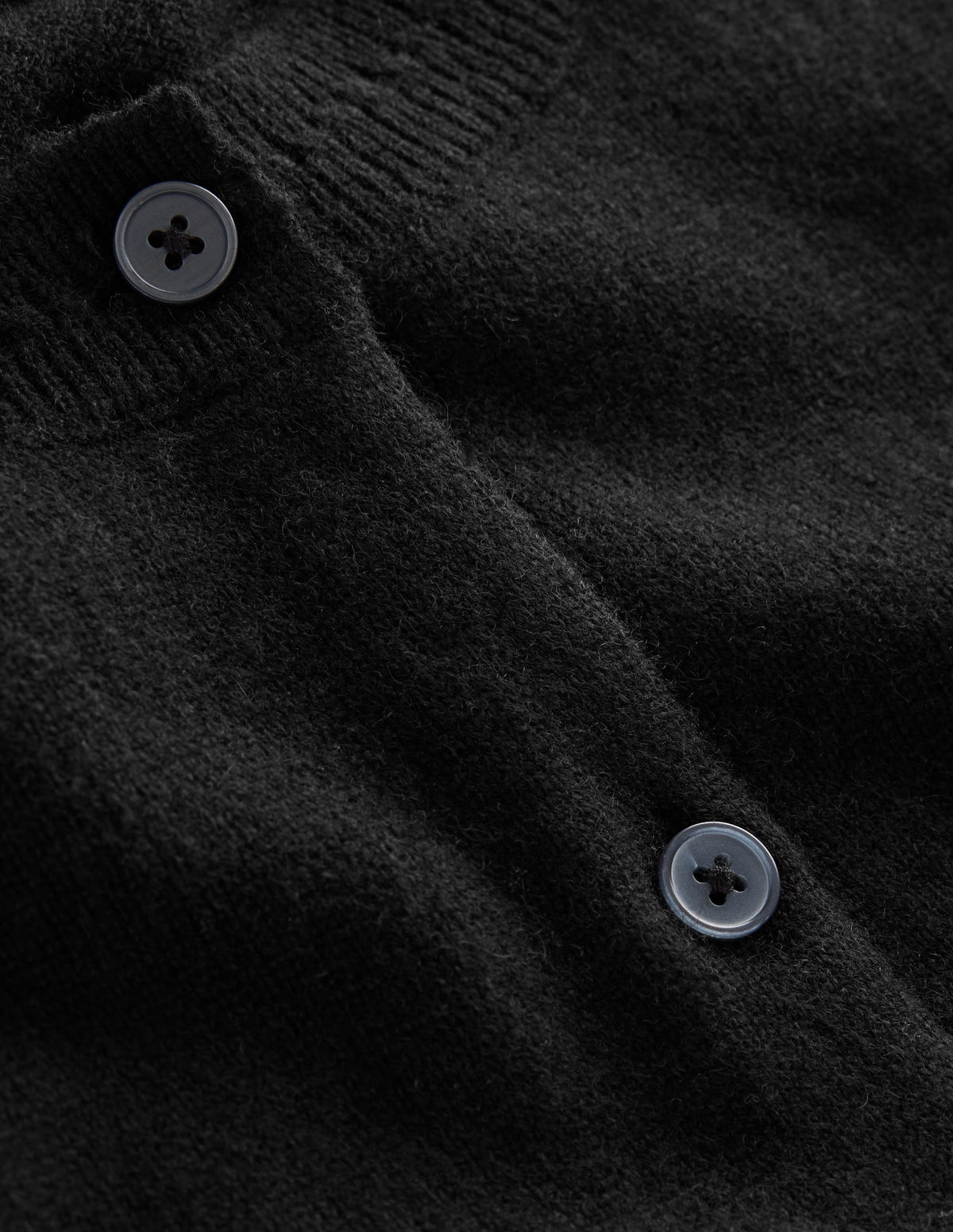 Eva Cashmere Cardigan-Black - Image 6