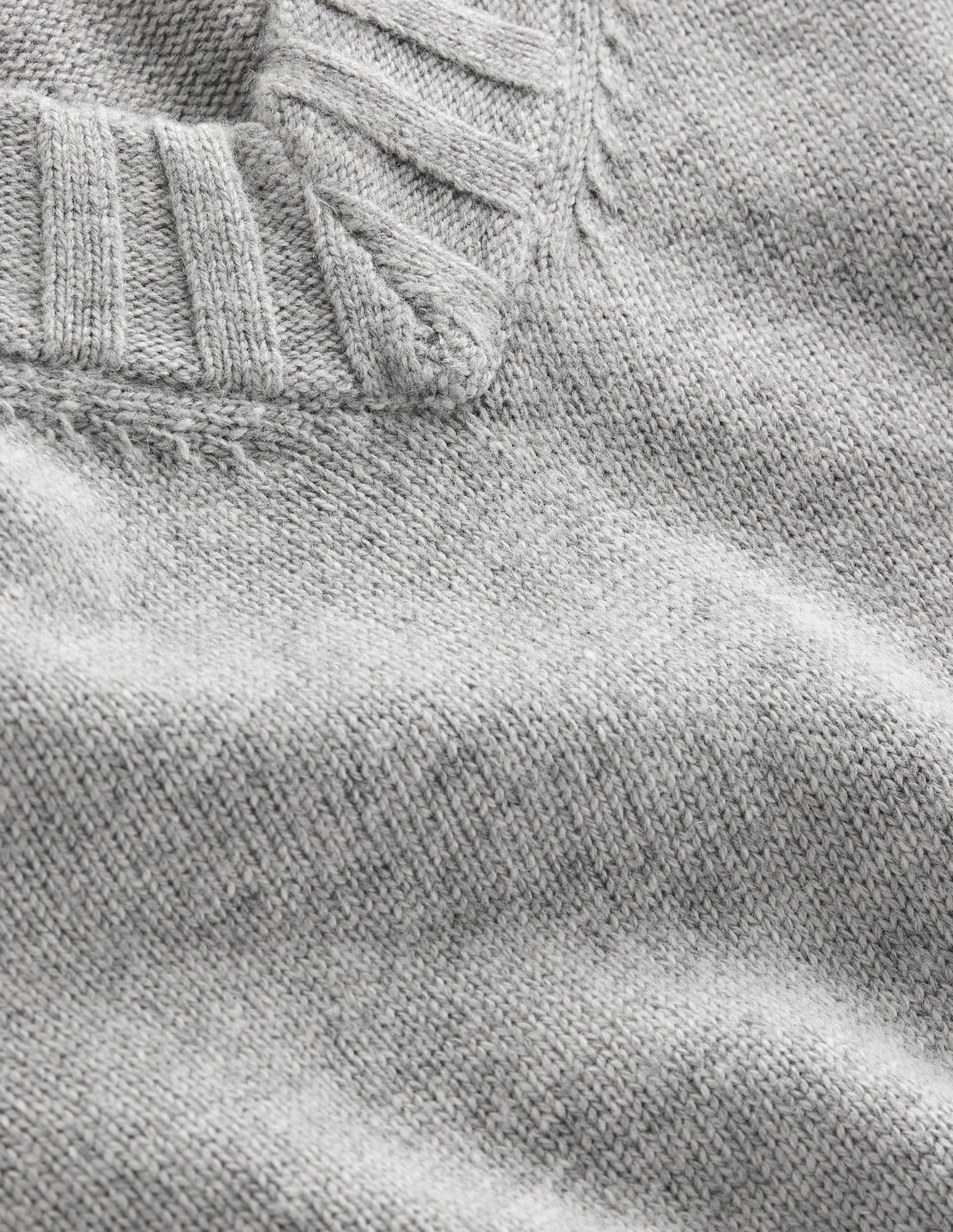 Longline V-Neck Tank-Mink Melange-6