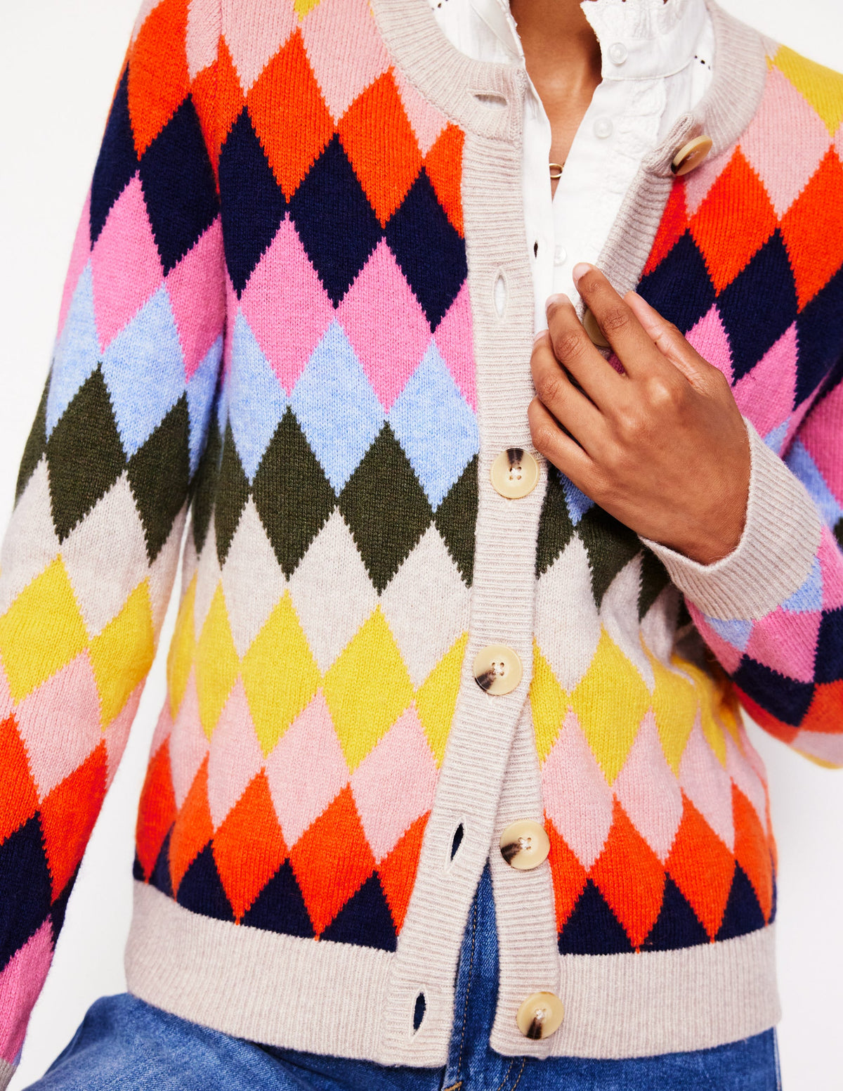 Patterned Cardigan-Multi - Image 2