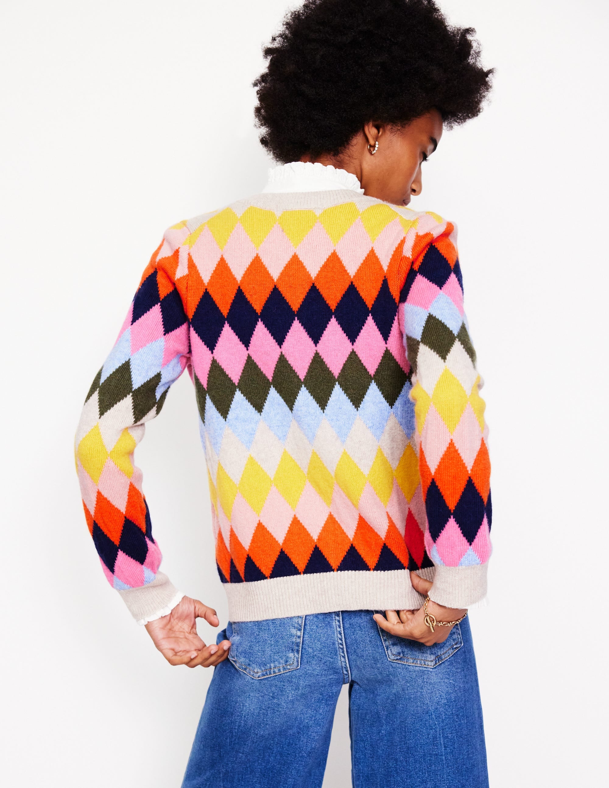 Patterned Cardigan-Multi - Image 3