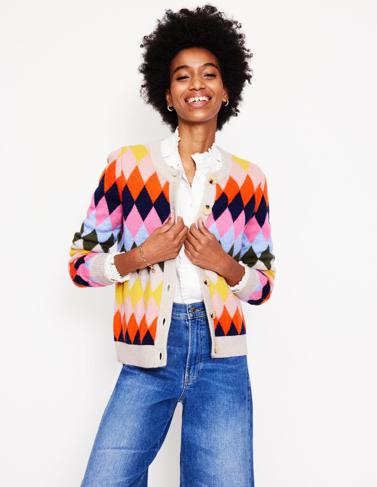 Patterned Cardigan-Multi - Image 4