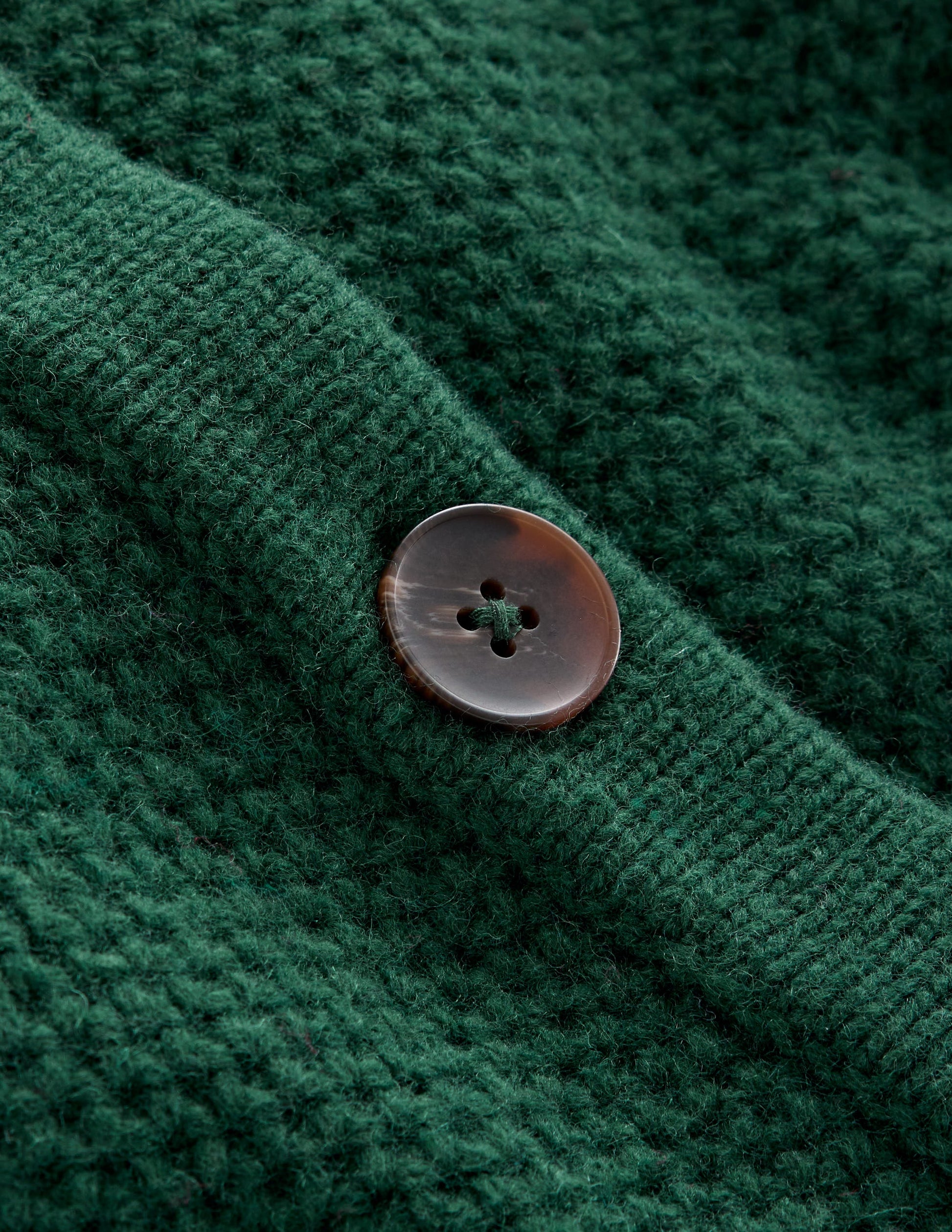 Textured Stitch Cardigan-Dark Cedar Green-6