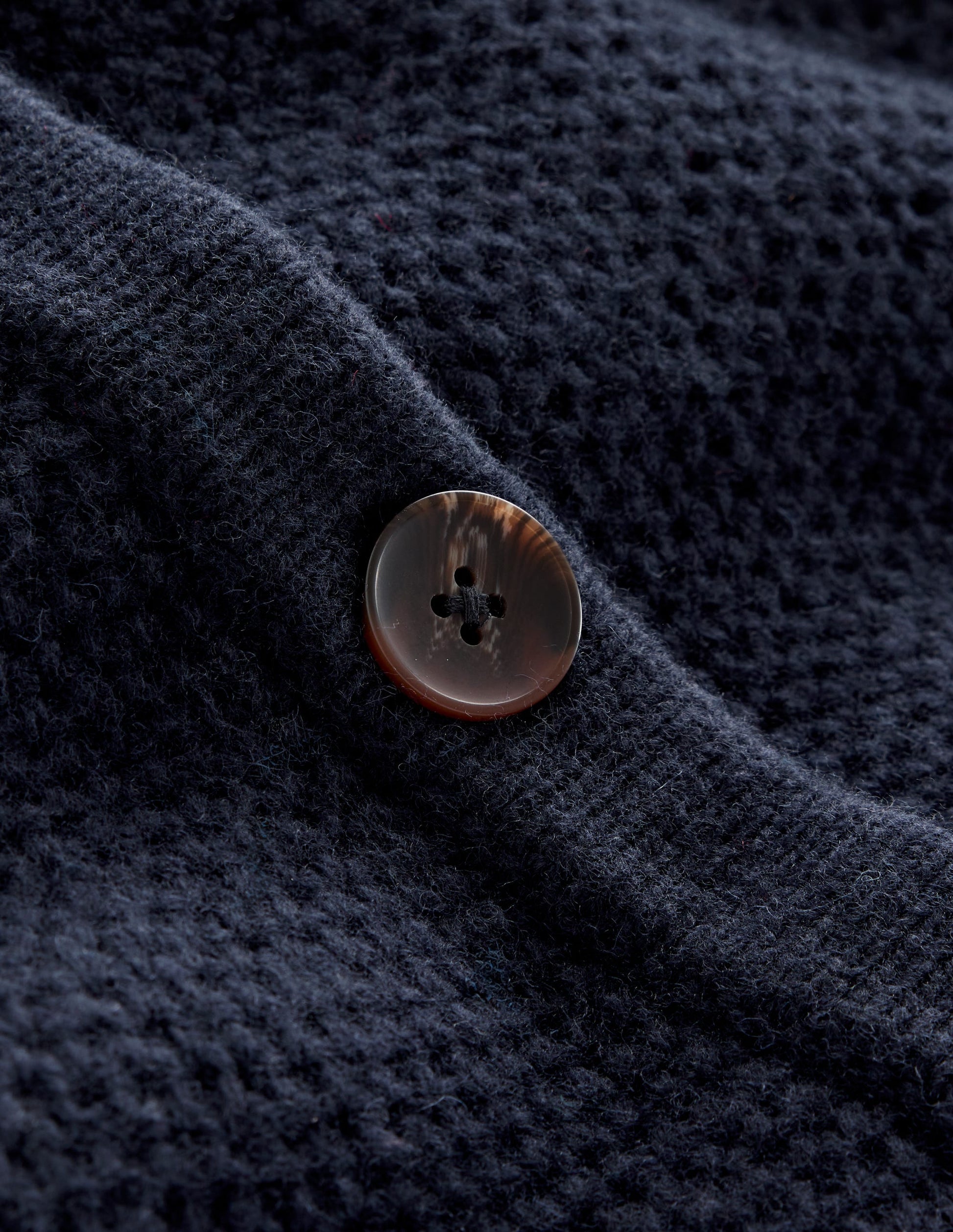 Textured Stitch Cardigan-Navy-6