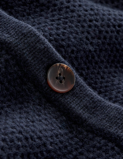 Textured Stitch Cardigan-Navy-6