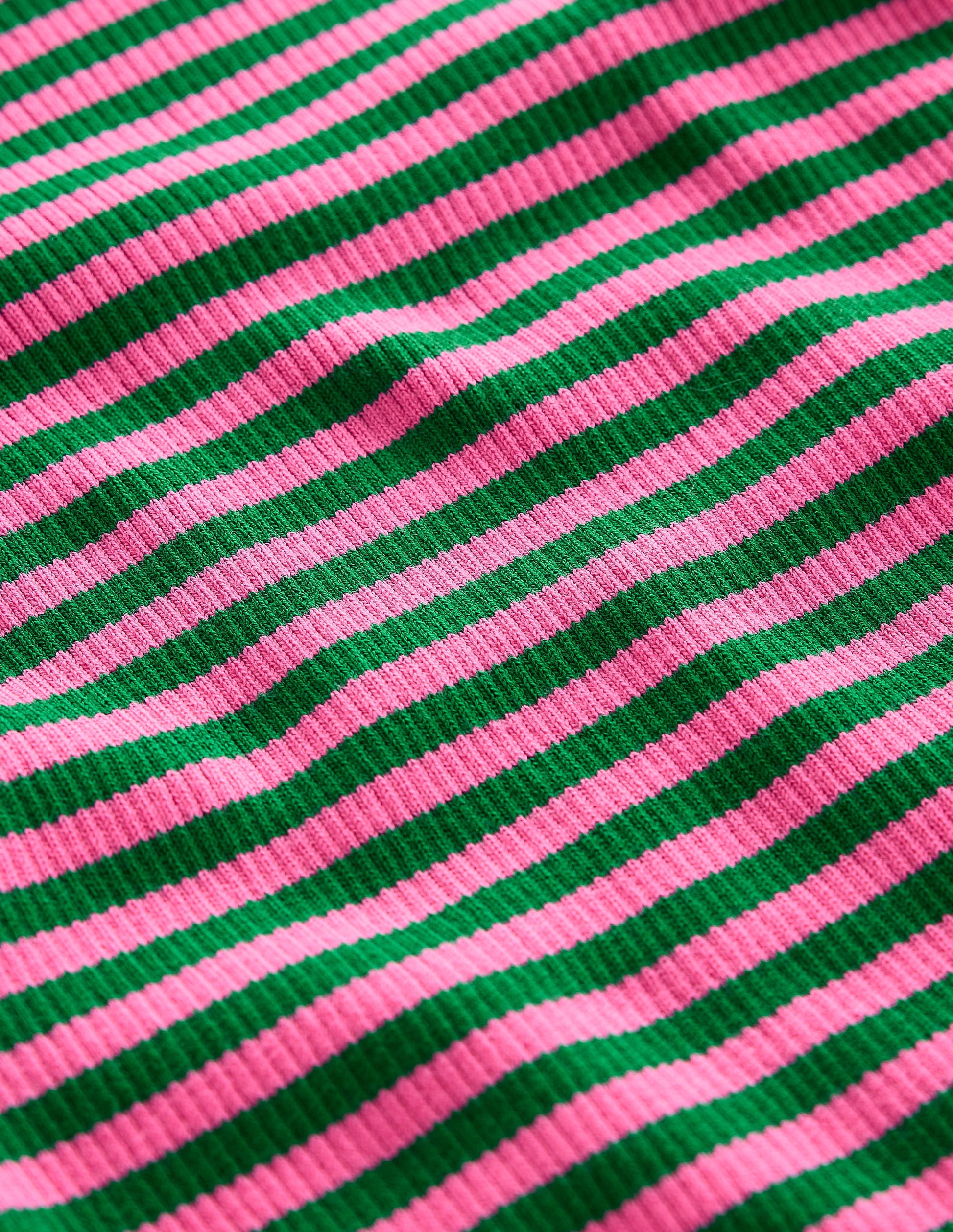 Catriona Roll Neck Jumper-Carmine Rose, Malachite Green-6