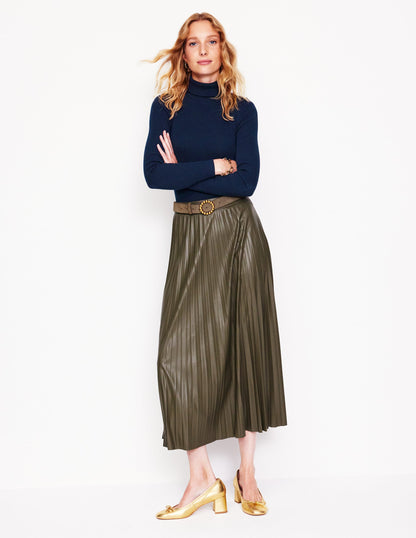 Catriona Roll Neck Jumper-Navy-4