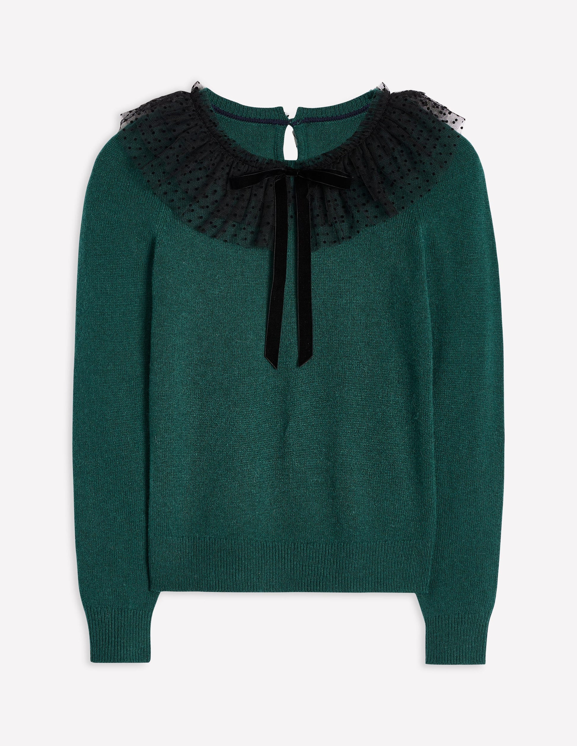 Tulle Party Jumper-Glade Green-6