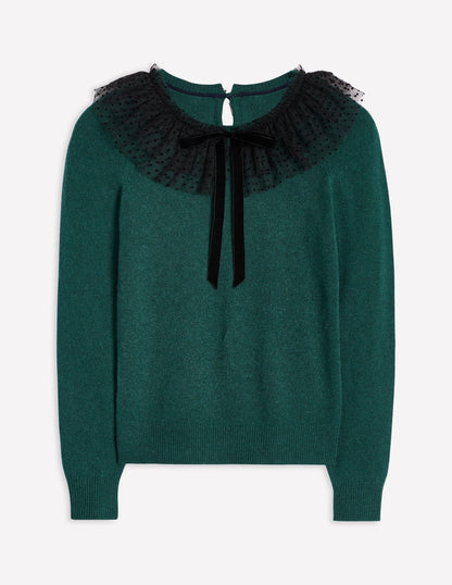Tulle Party Jumper-Glade Green-6