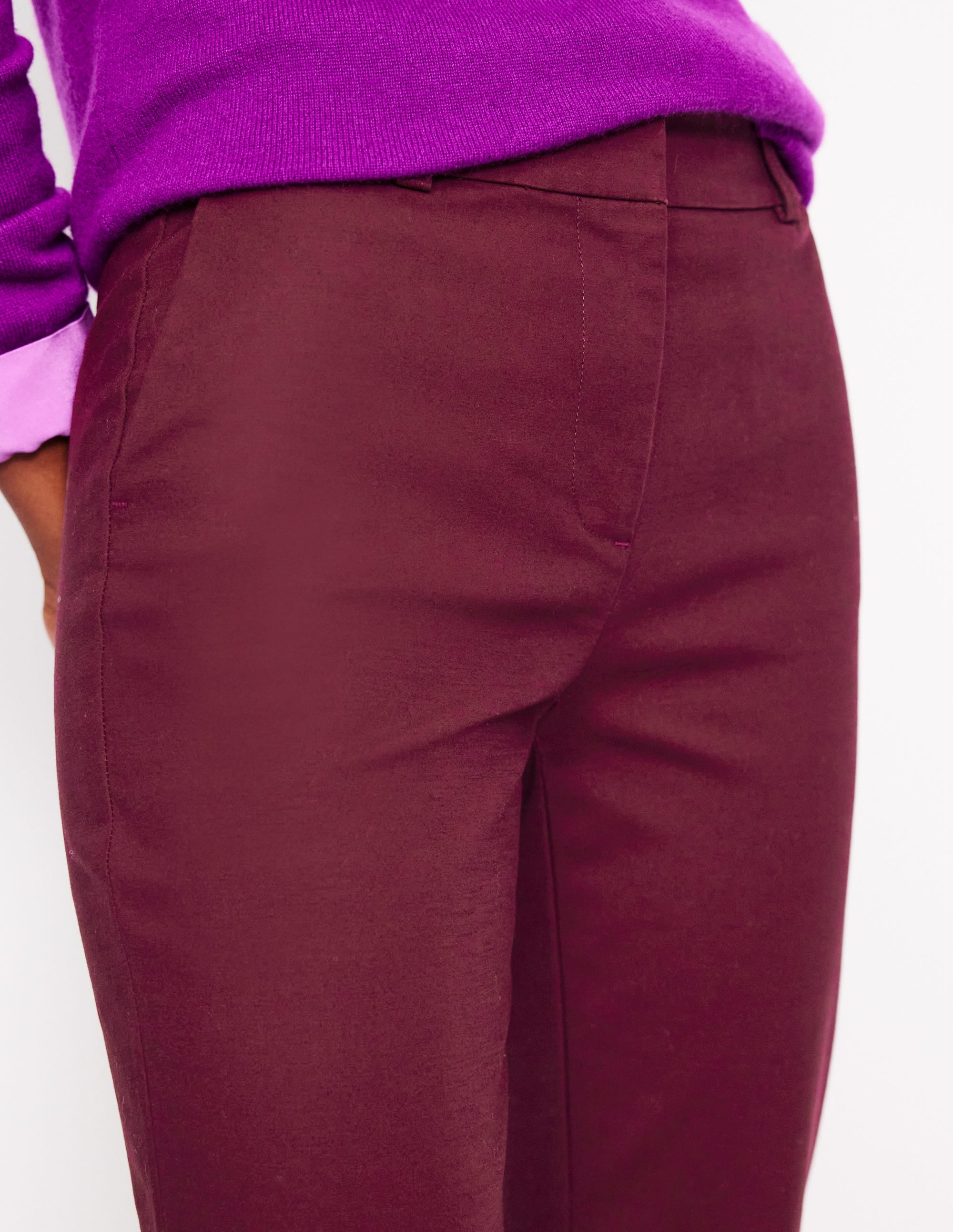 Richmond 7/8 Trousers-Deep Wisteria - Image 2