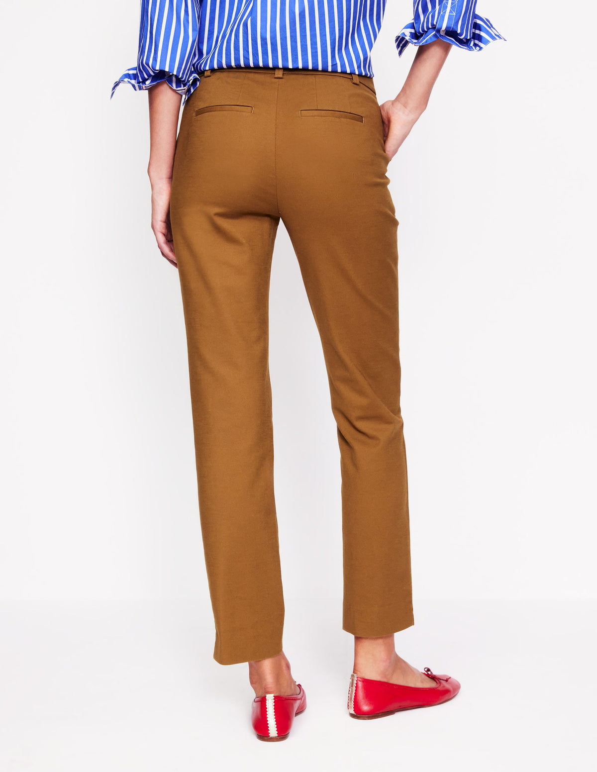 Richmond 7/8 Trousers-Gingerbread - Image 3