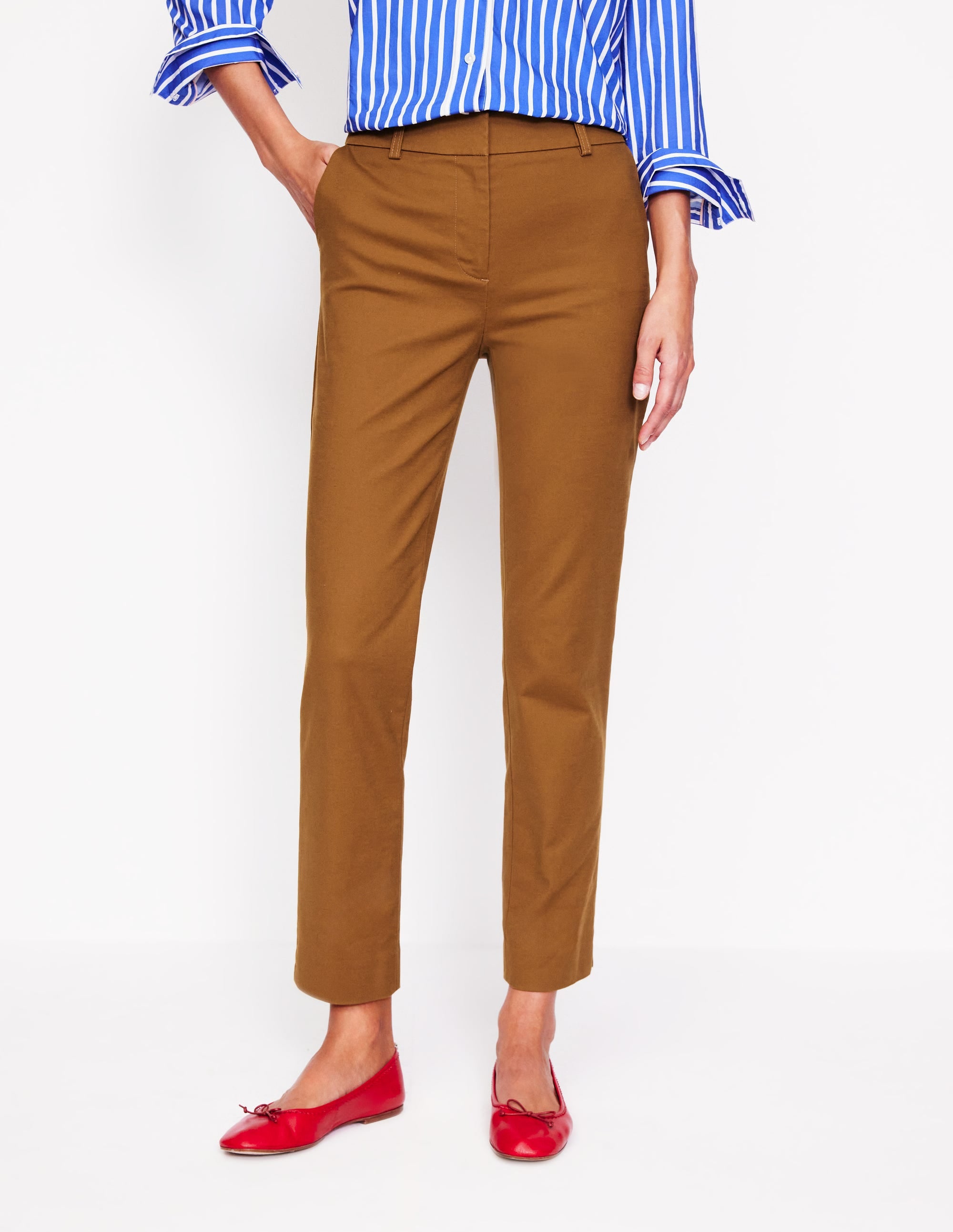 Richmond 7/8 Trousers-Gingerbread - Image 4