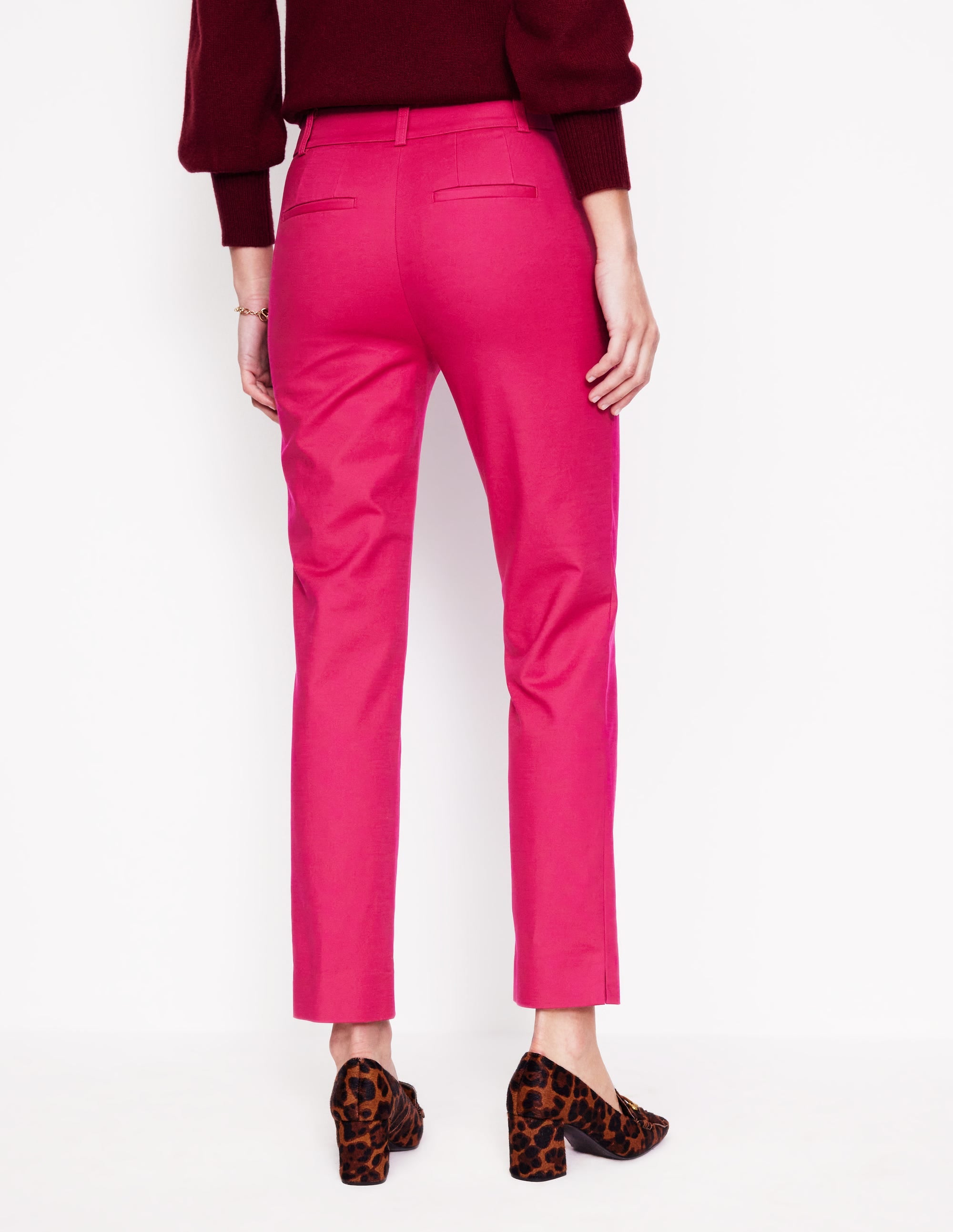 Richmond 7/8 Trousers-Cherry Jam - Image 3
