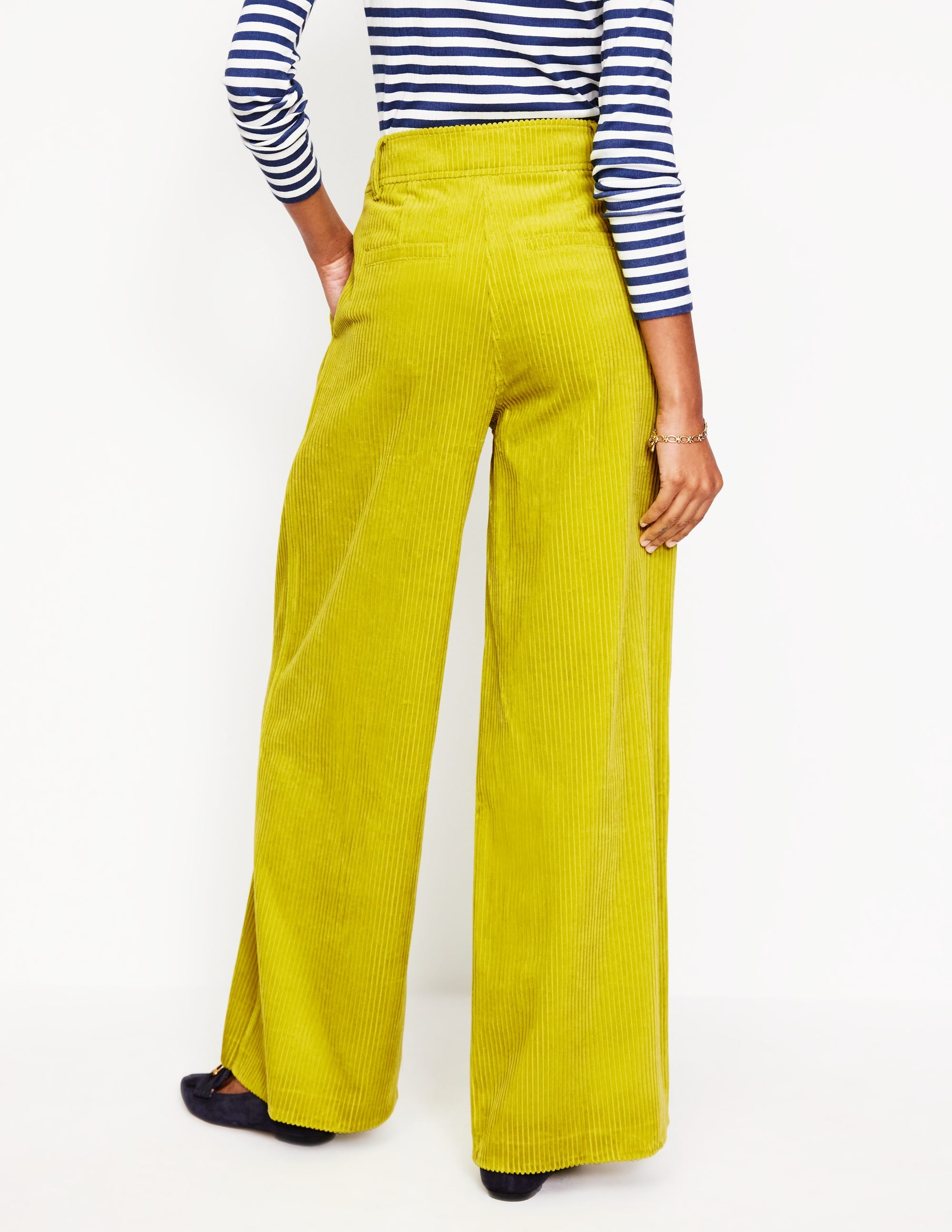Chiswick Cord Trousers-Kiwi - Image 3
