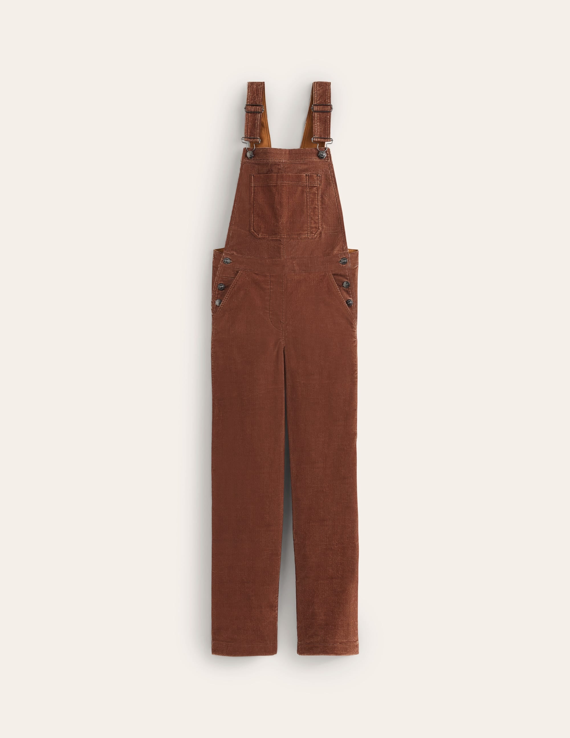 Cord Dungarees-Autumn Brown - Image 5