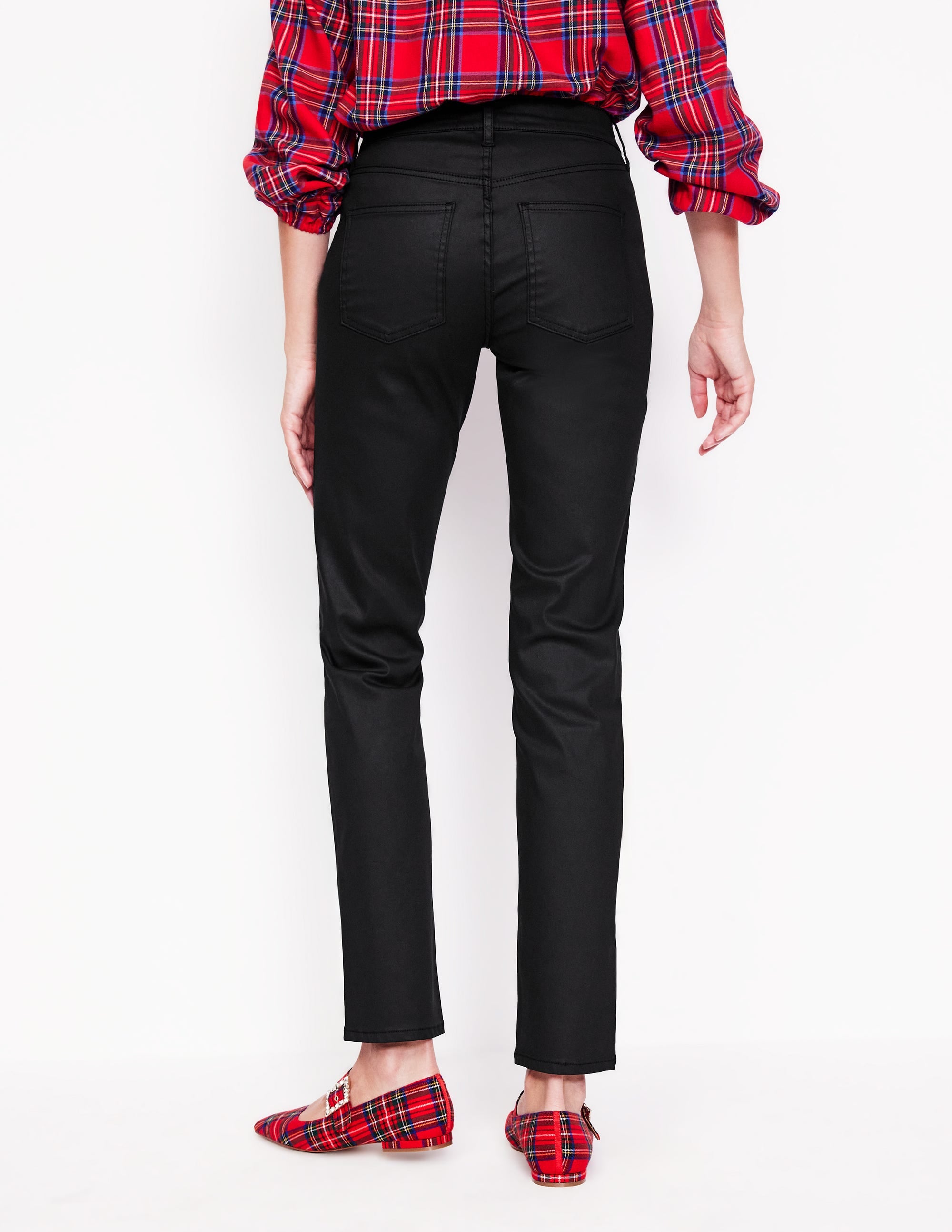 Girlfriend Jeans-Black Coated - Image 3