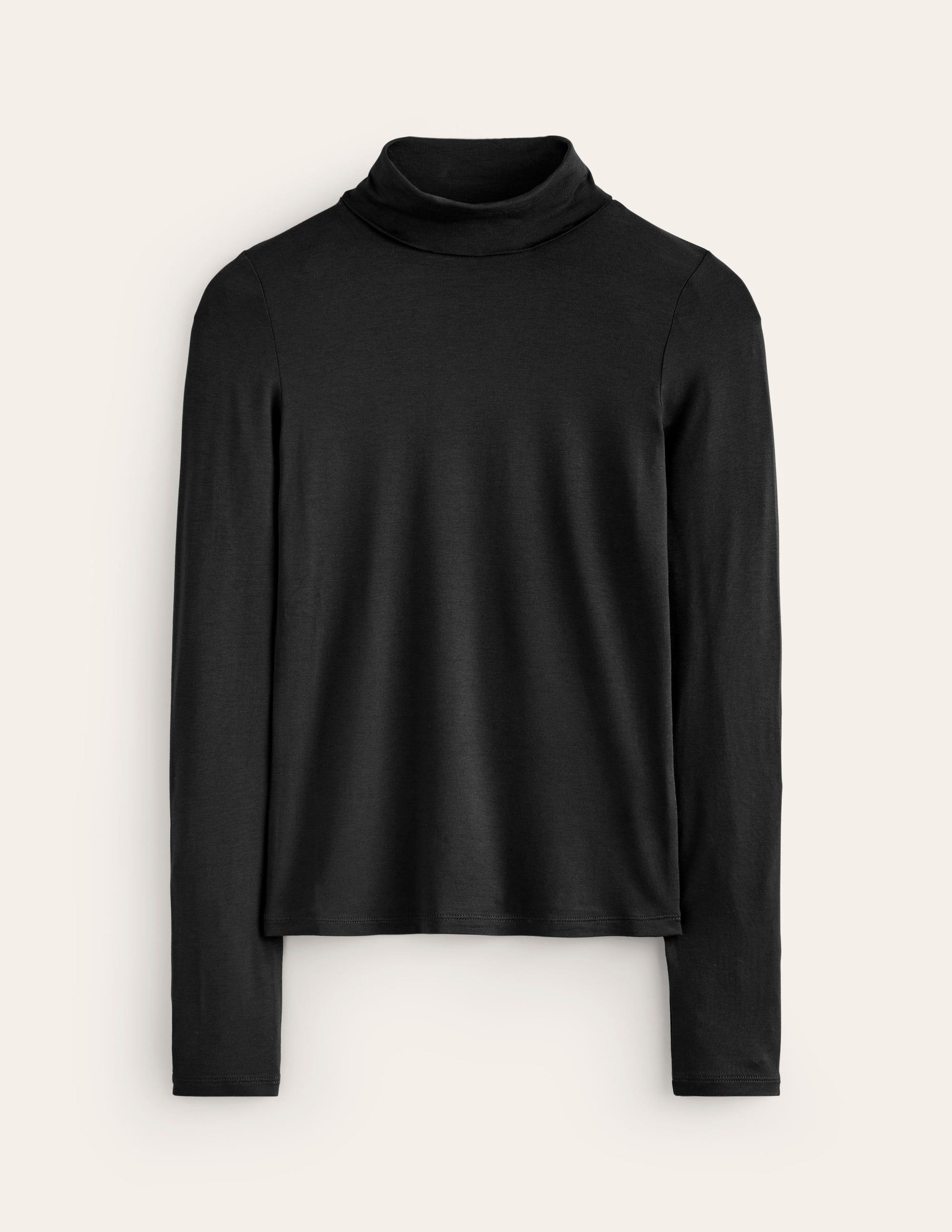 Polly Jersey Top-Black-6