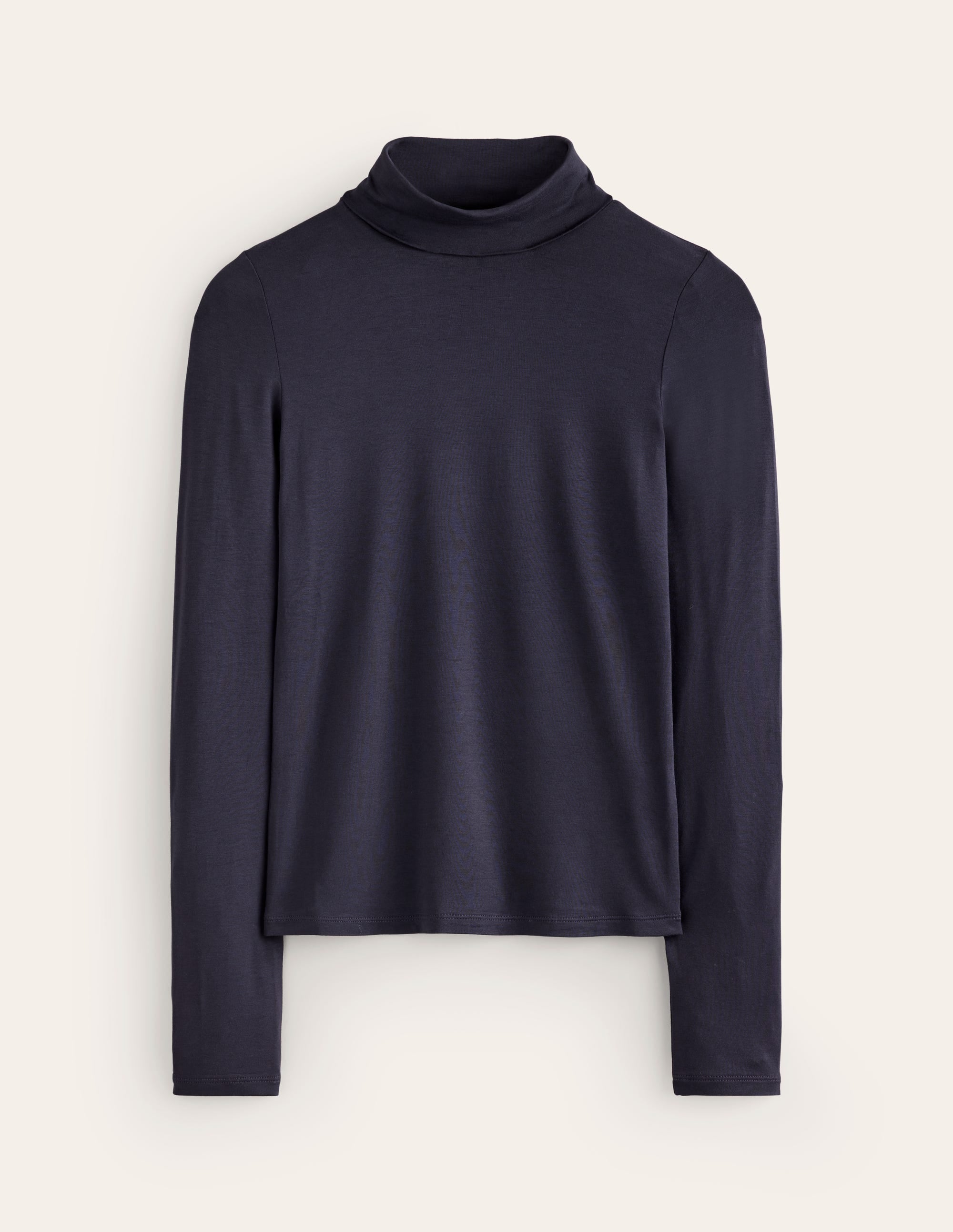 Polly Jersey Top-Navy - Image 5