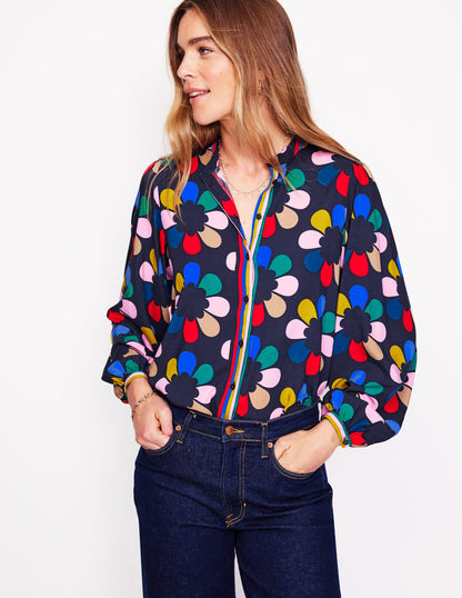Theodora Blouse-Multi, Structured Petal-4