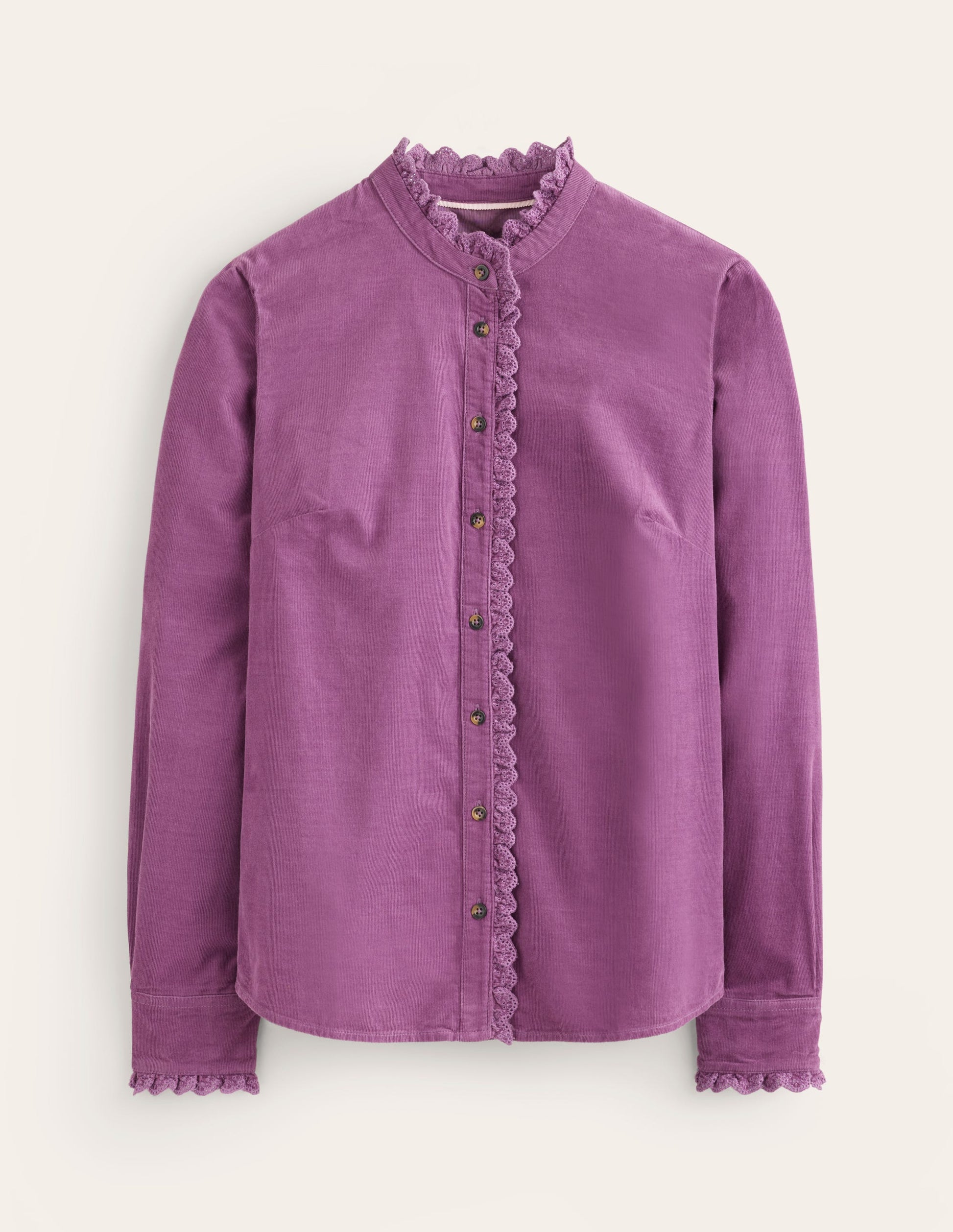 Phoebe Cord Shirt-Bramble Purple-5