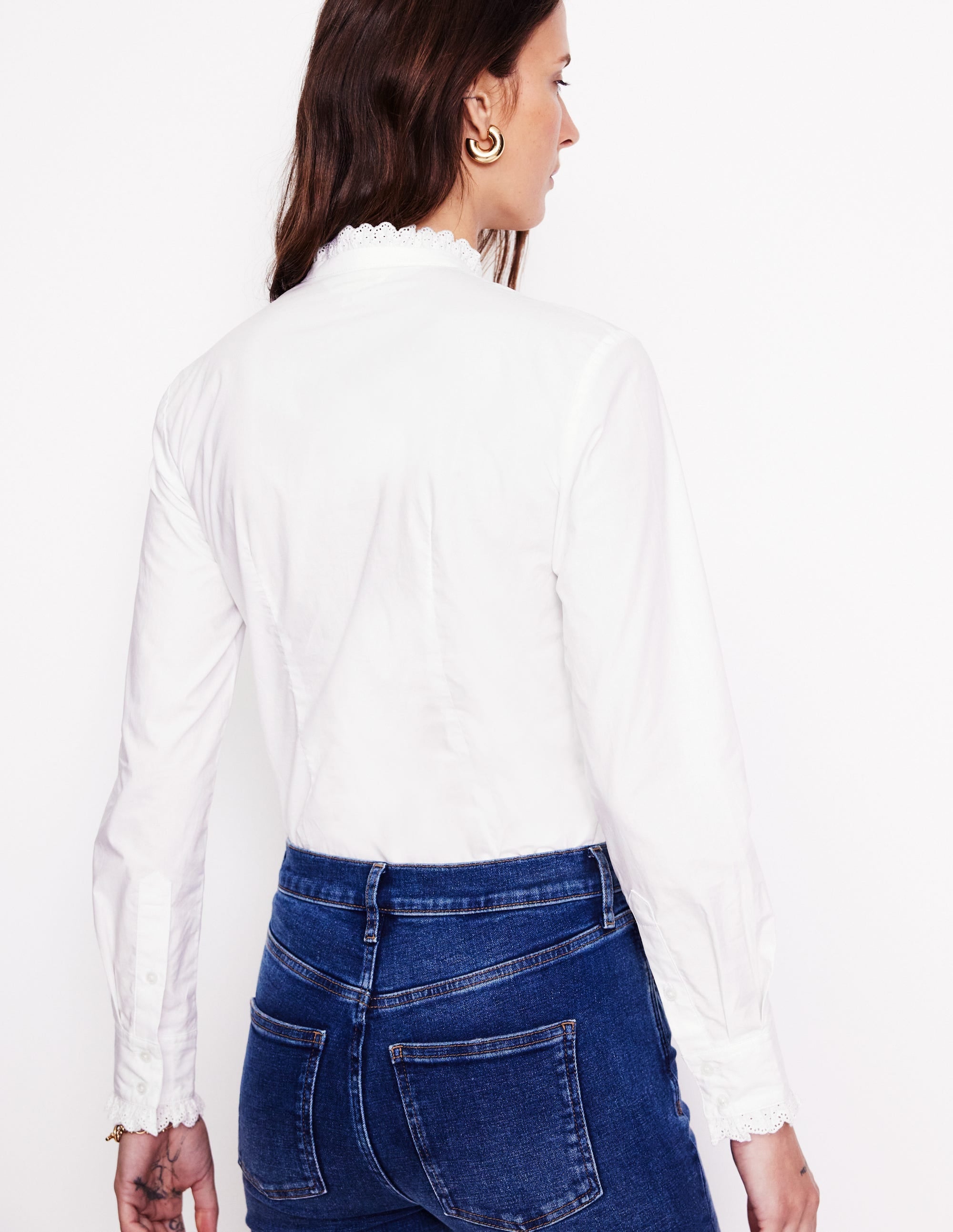 Phoebe Shirt-Ivory Broderie - Image 3