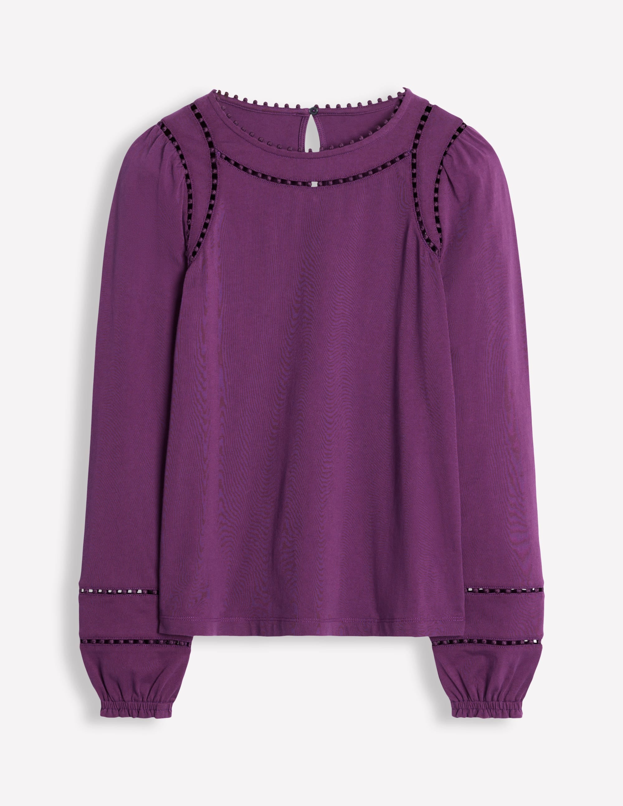 Mila Long Sleeve Top-Viola - Image 5
