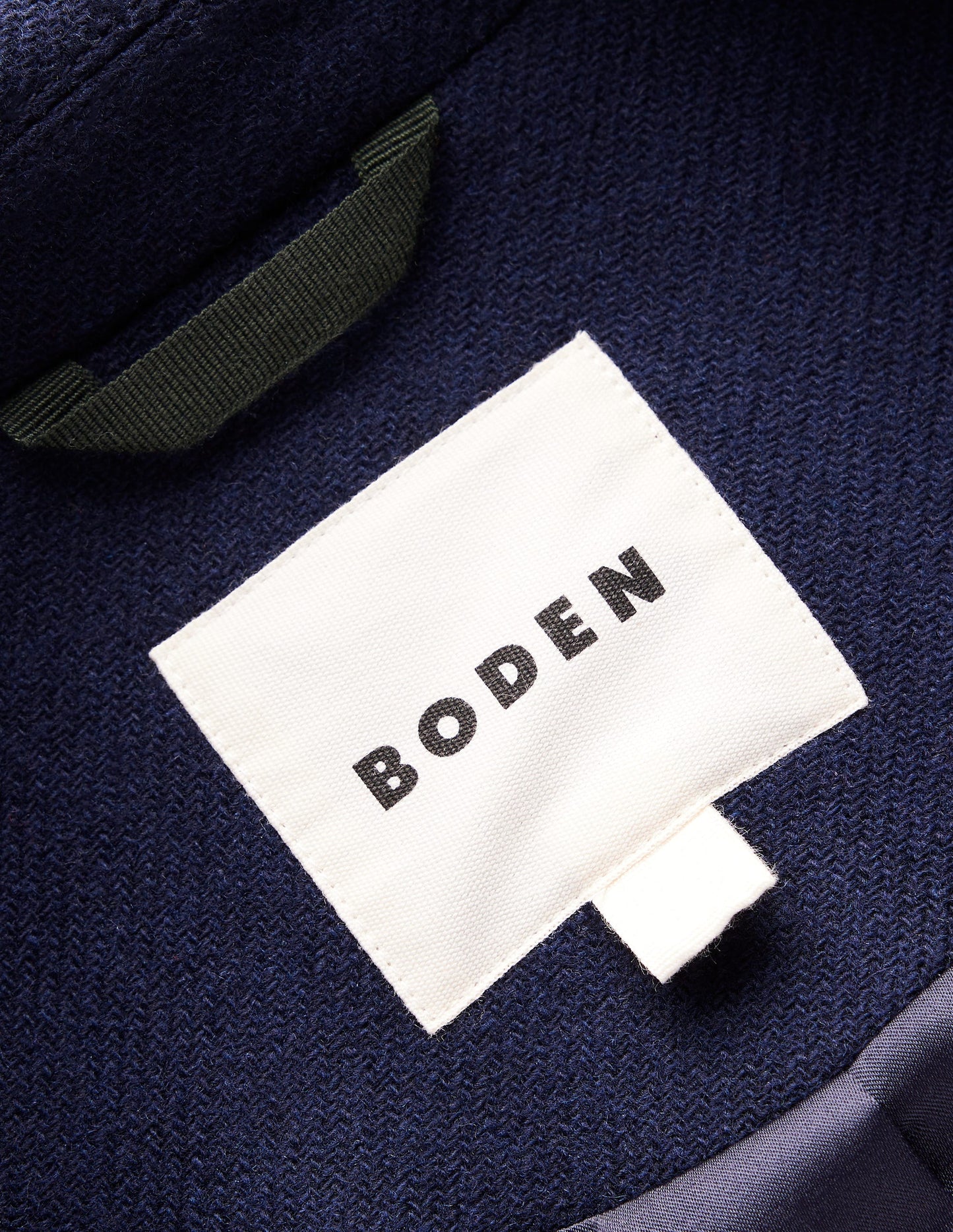 Durham Wool Blend Coat-Navy