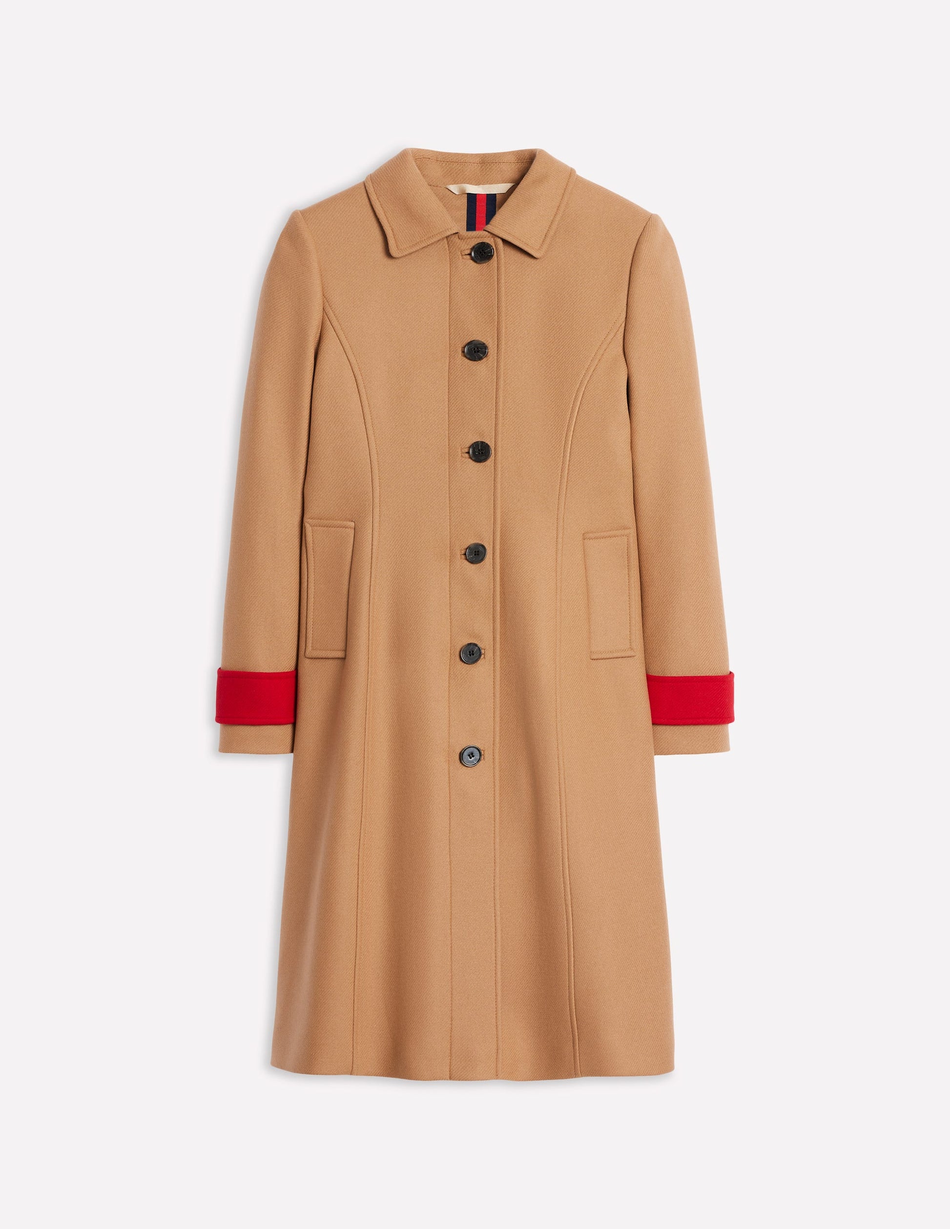 Durham Wool Blend Coat-Colourblock Camel-9