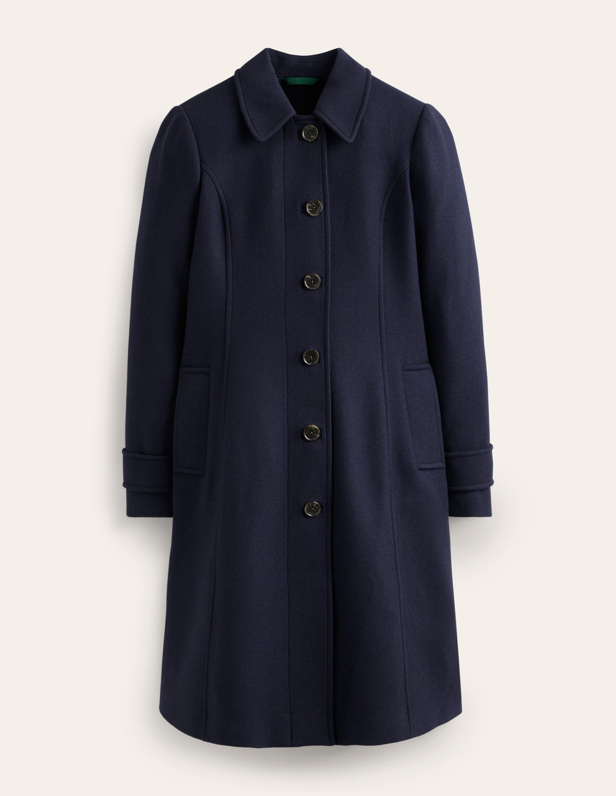 Durham Wool Blend Coat-Navy - Image 5
