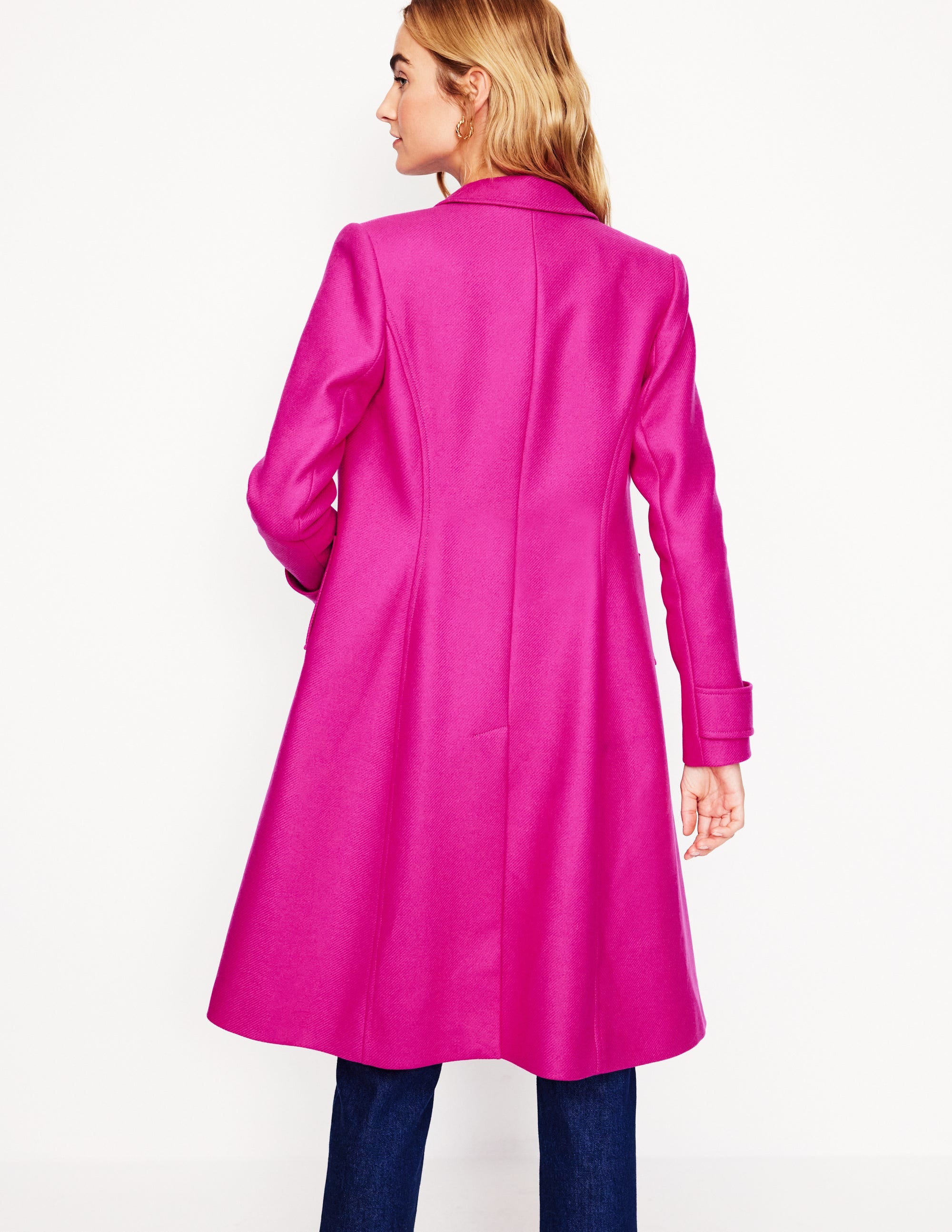 Durham Wool Blend Coat-Cherry Jam - Image 3