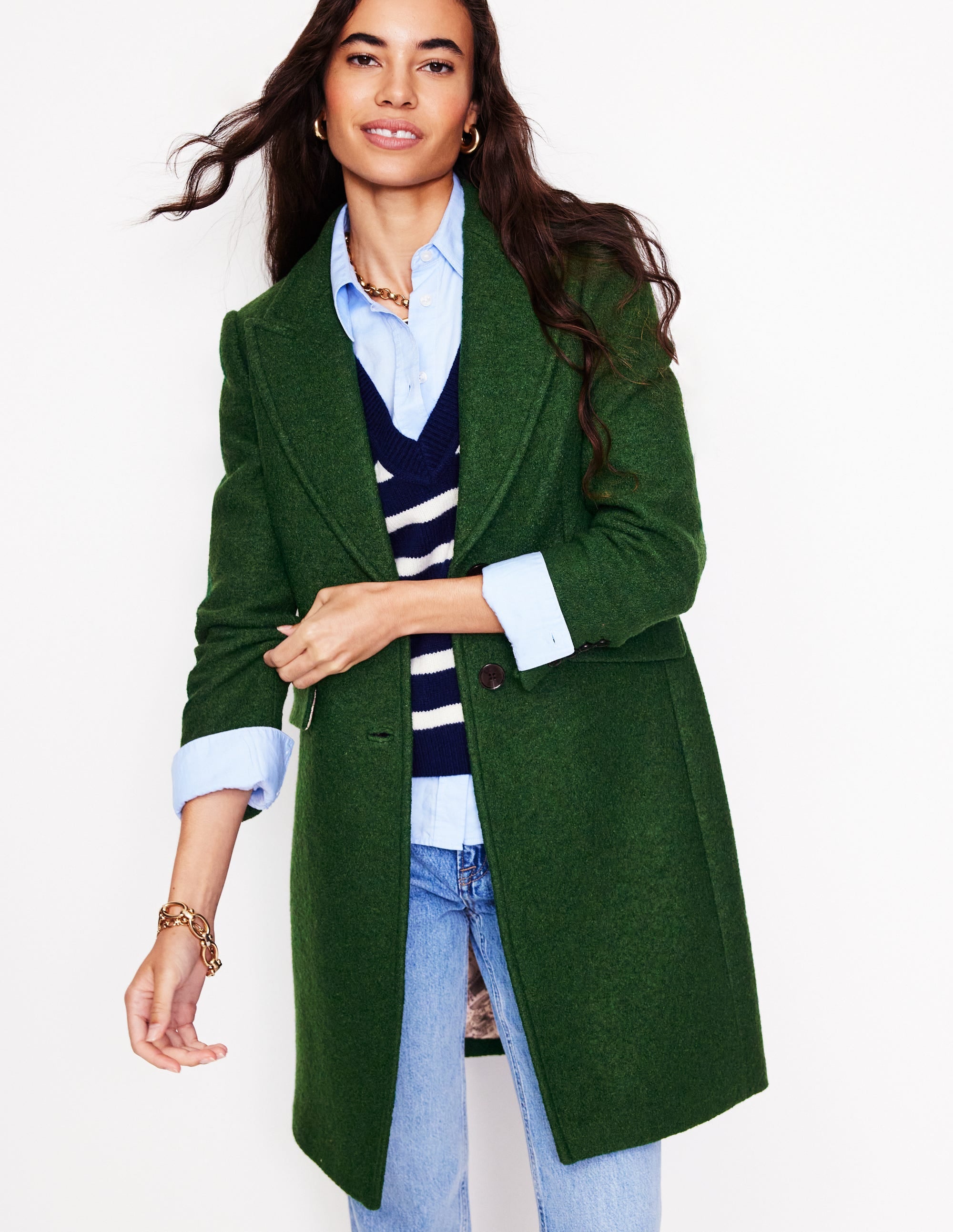 Chichester Textured Coat-Eden - Image 1