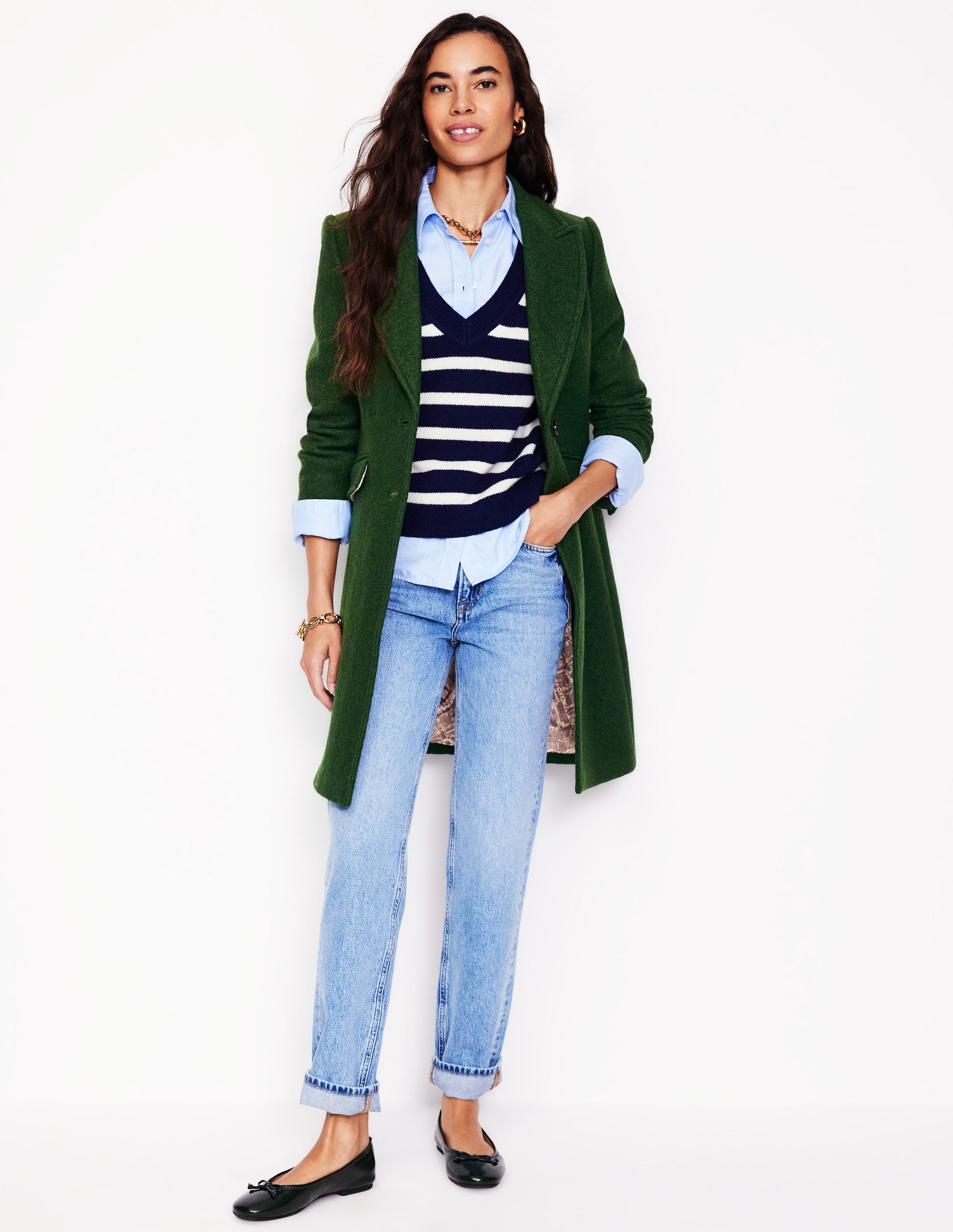 Chichester Textured Coat-Eden-4