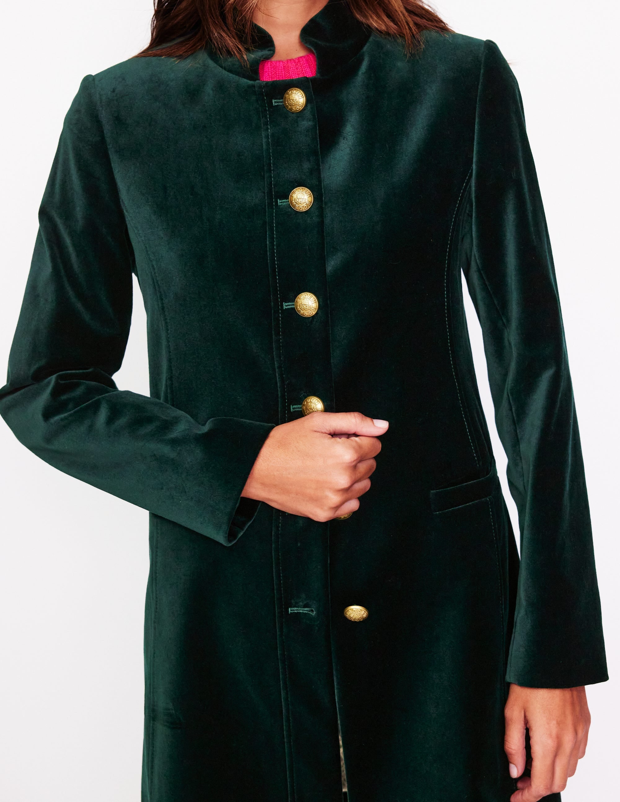 Hamilton Velvet Coat-Ponderosa Pine - Image 2
