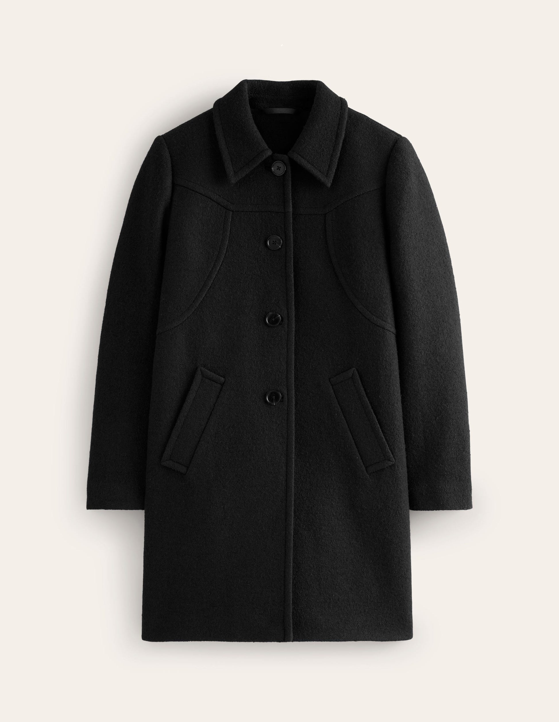 Lincoln Textured Coat-Black-5