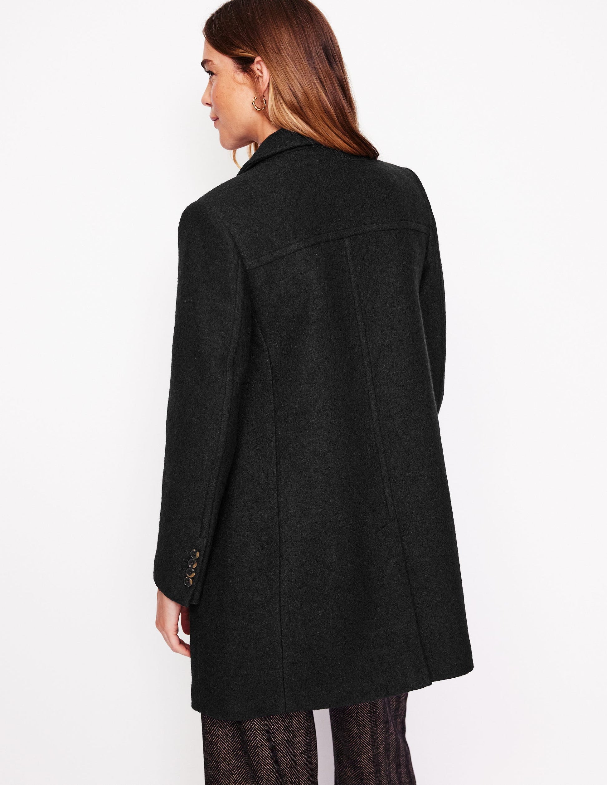 Lincoln Textured Coat-Black-3