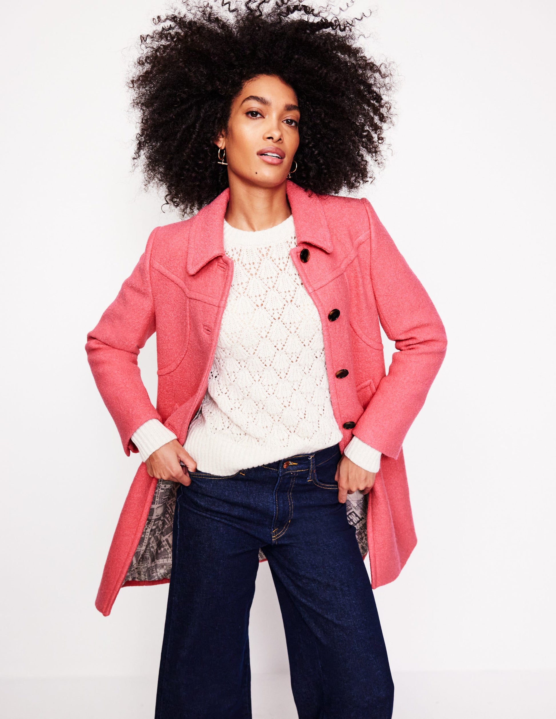 Lincoln Textured Coat-Rhubarb-3
