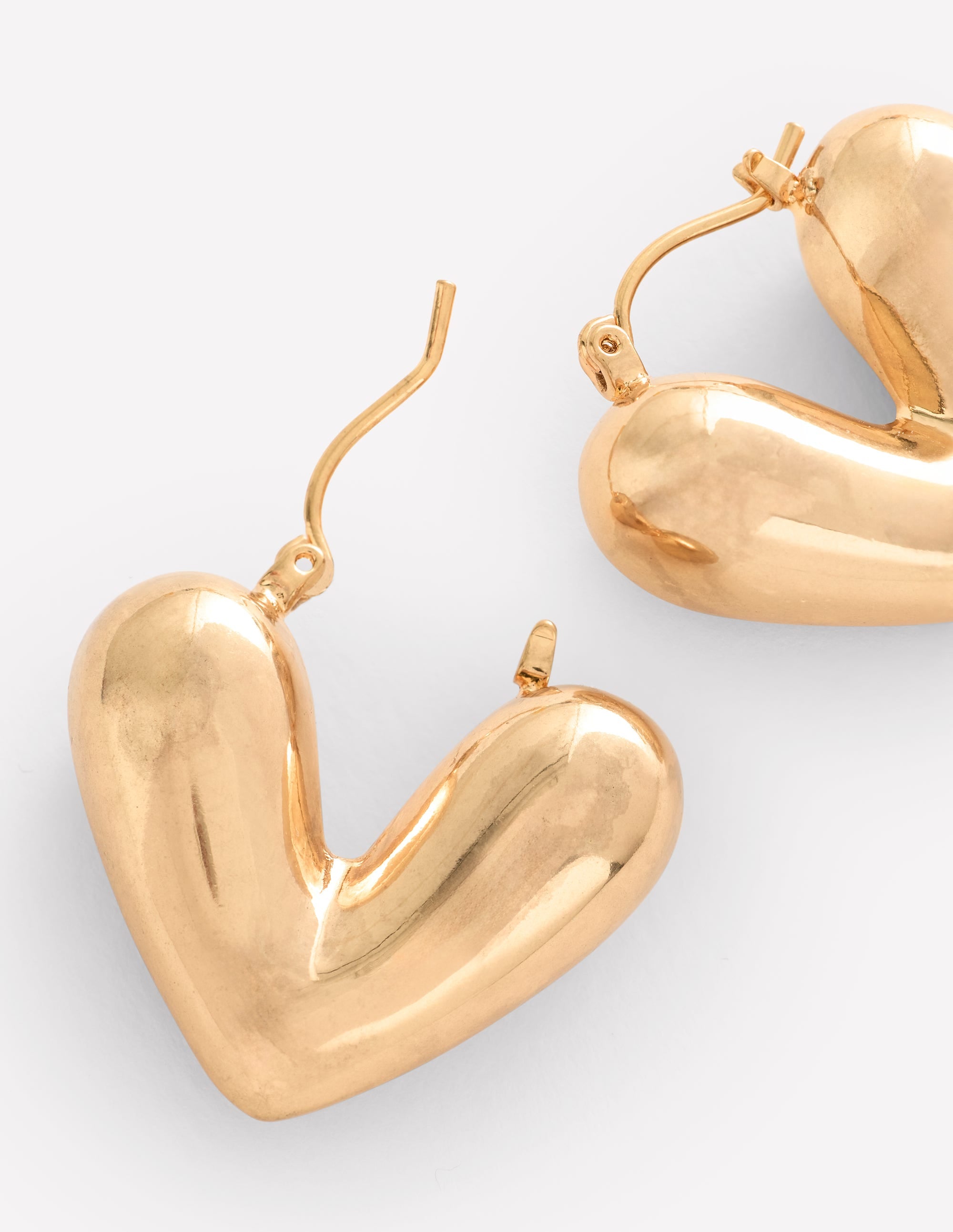 Heart Hoops-Gold - Image 3