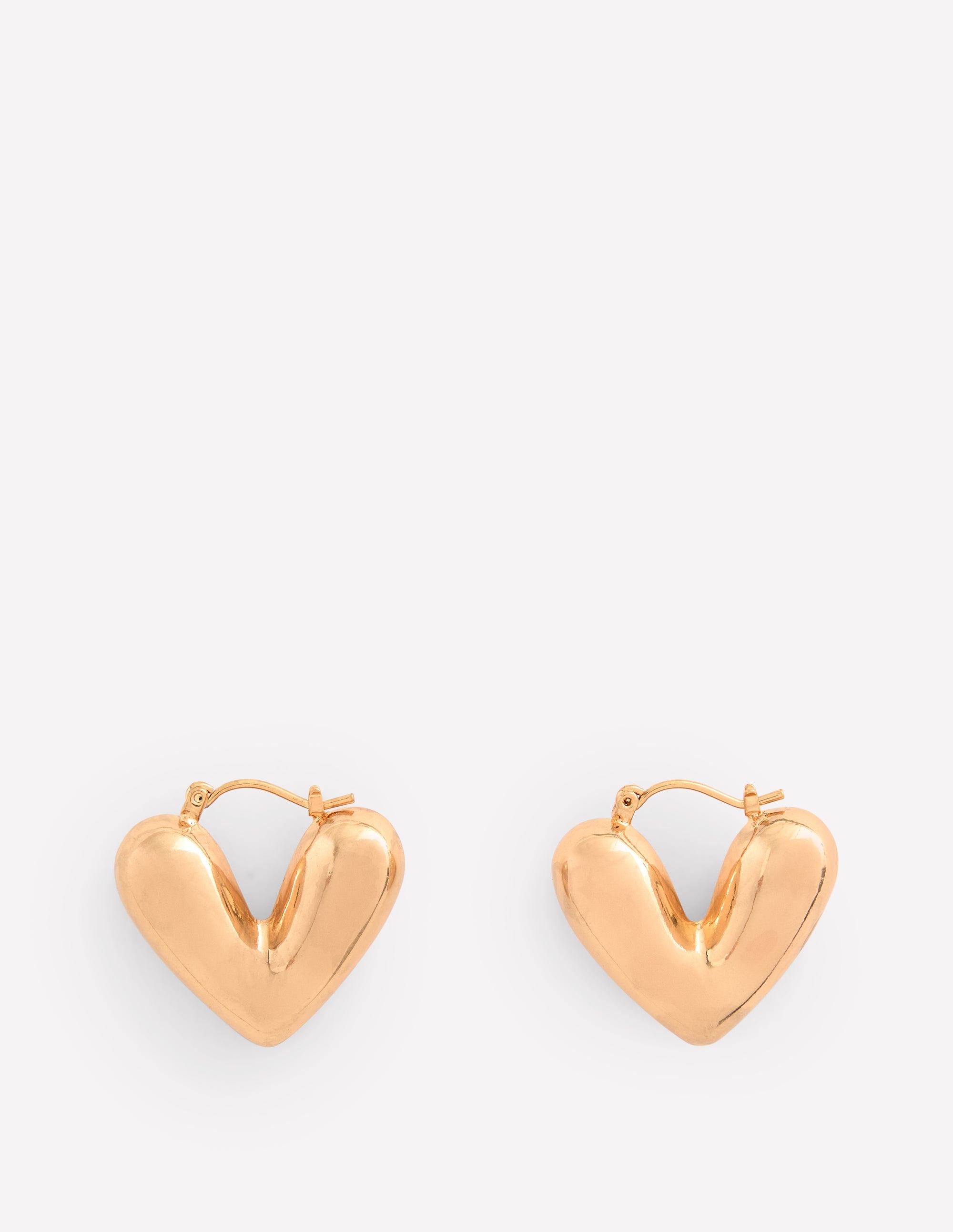 Heart Hoops-Gold - Image 1